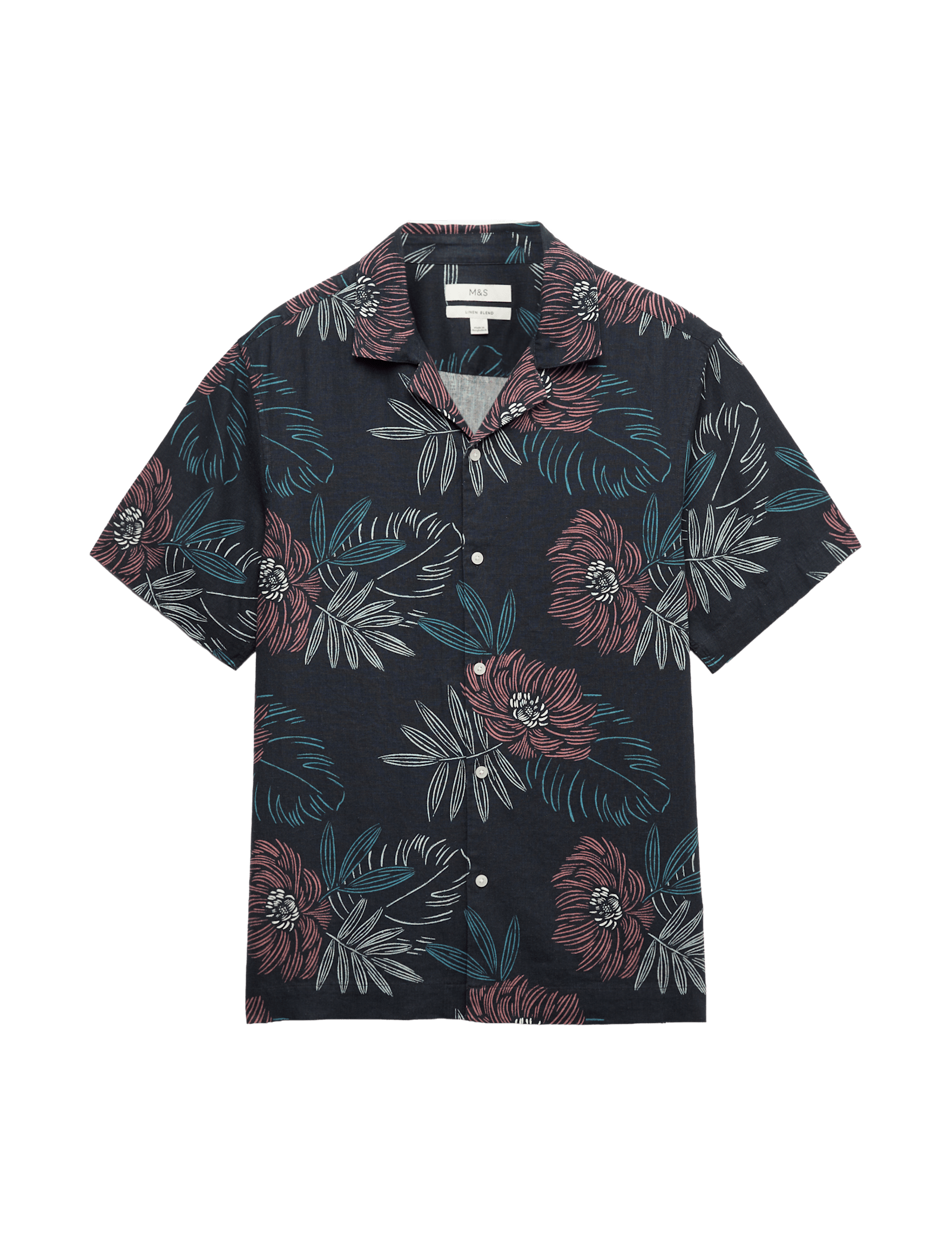 Linen Rich Hawaiian Shirt - image 3