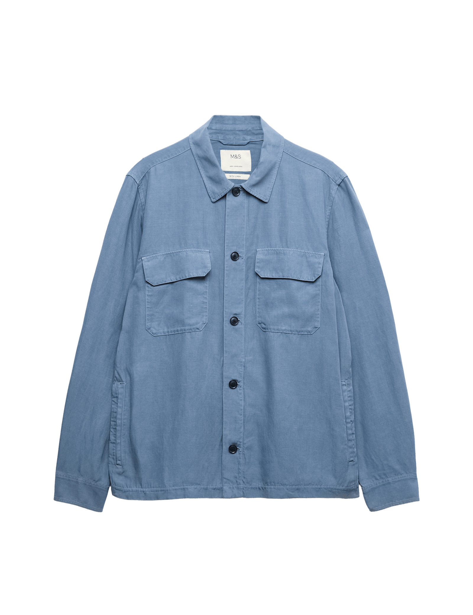 Regular Fit Lyocell Blend Overshirt - image 5