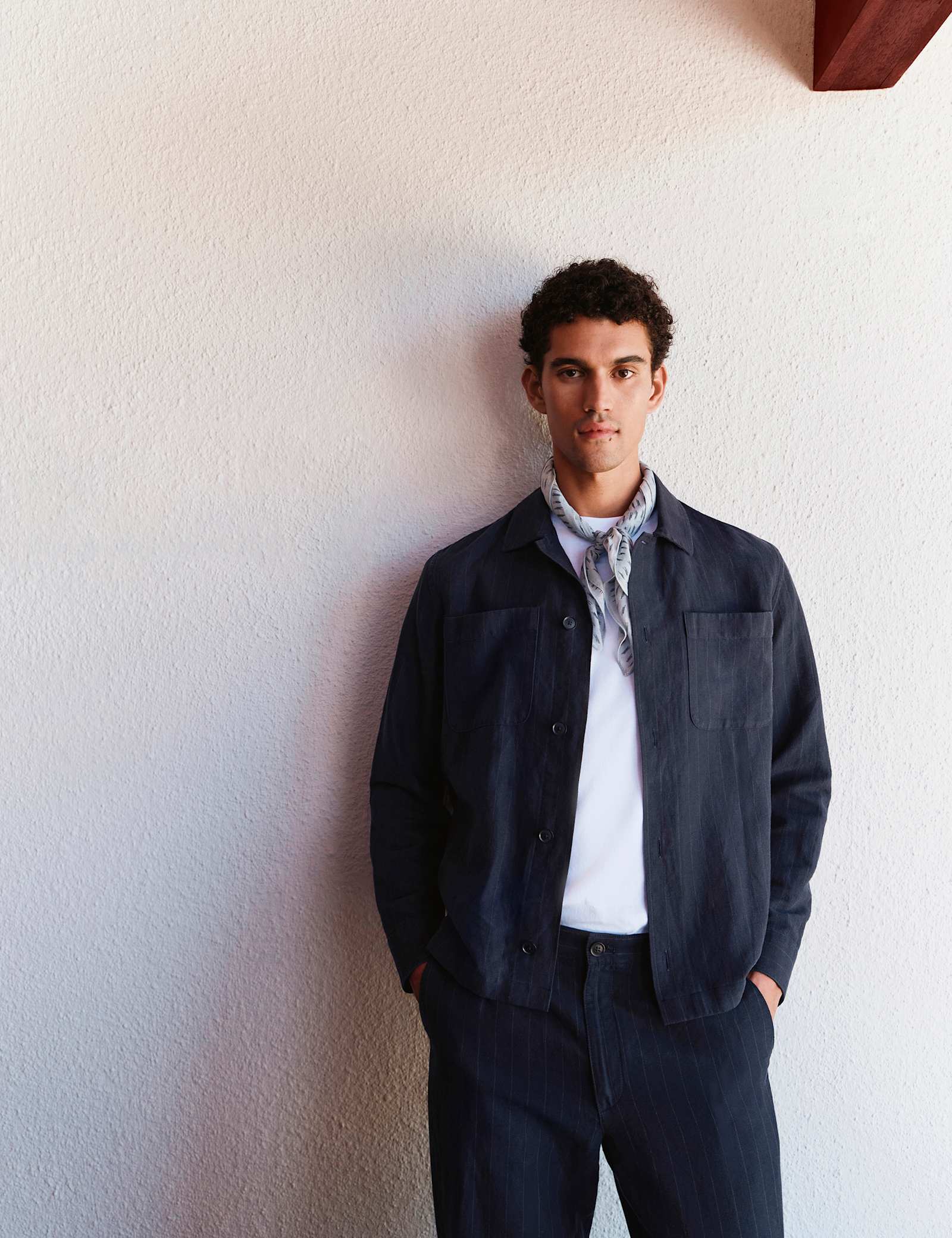 Linen Rich Overshirt - image 2