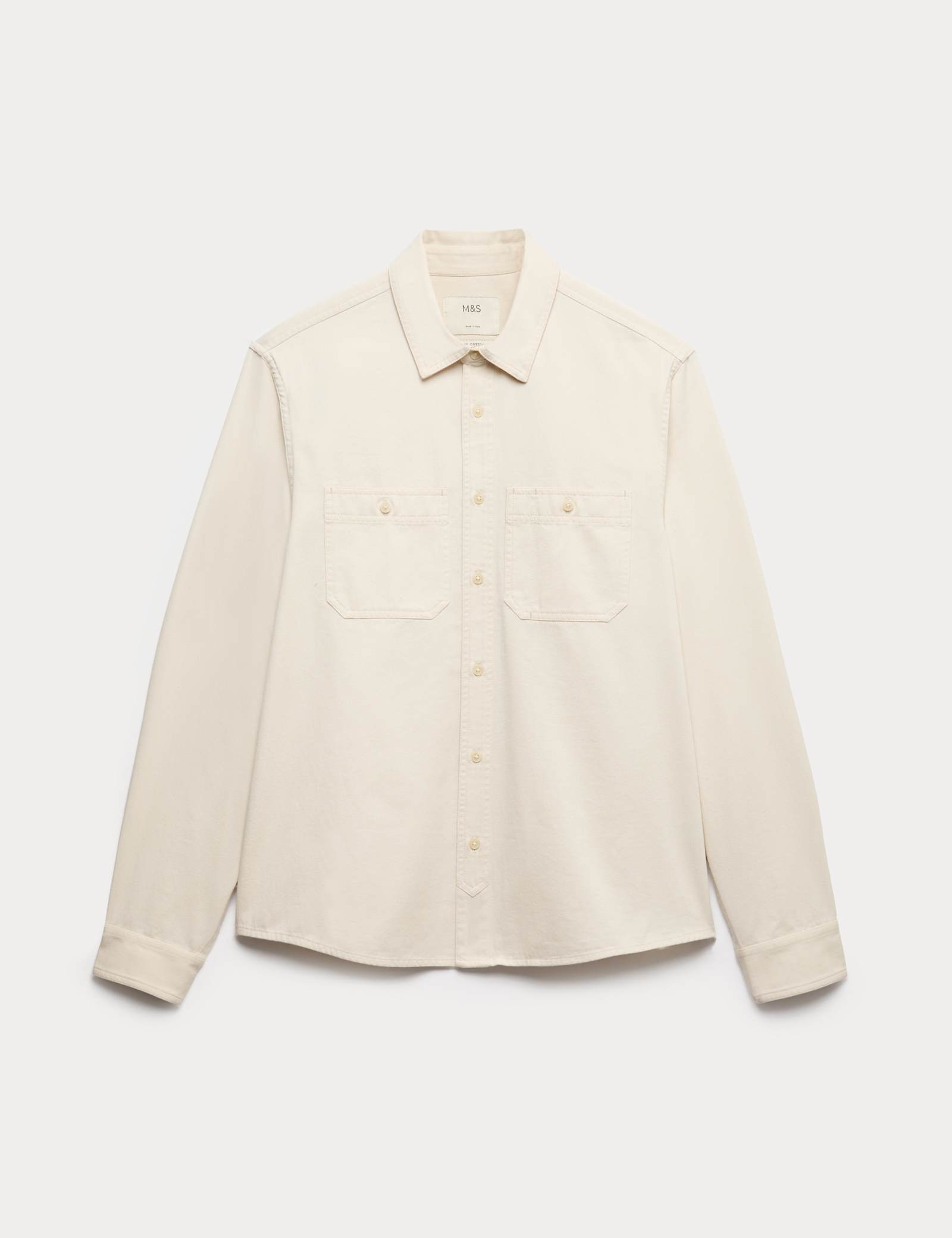 Pure Cotton Garment Dye Shirt - image 1