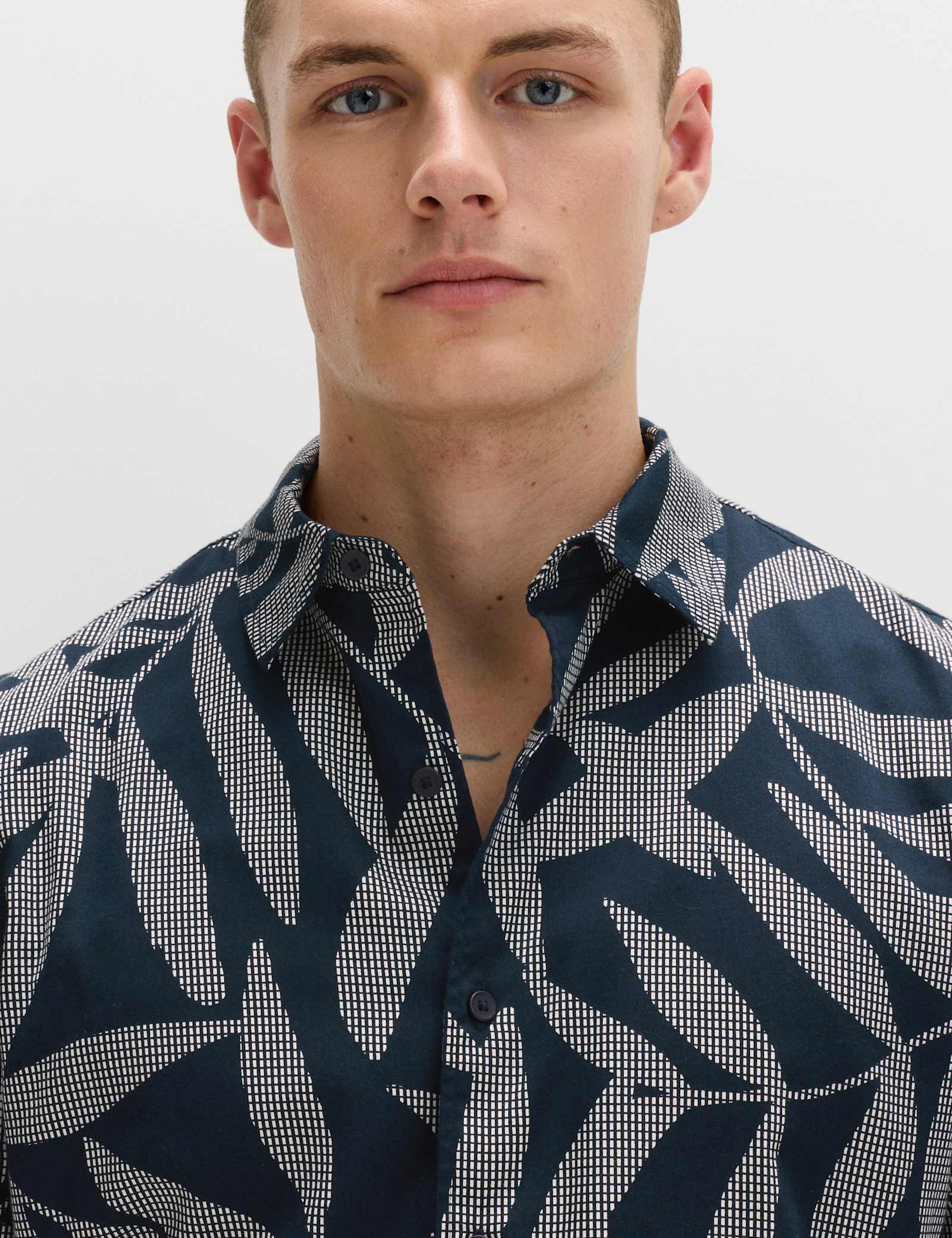 Pure Cotton Floral Short Sleeve Shirt - image 5