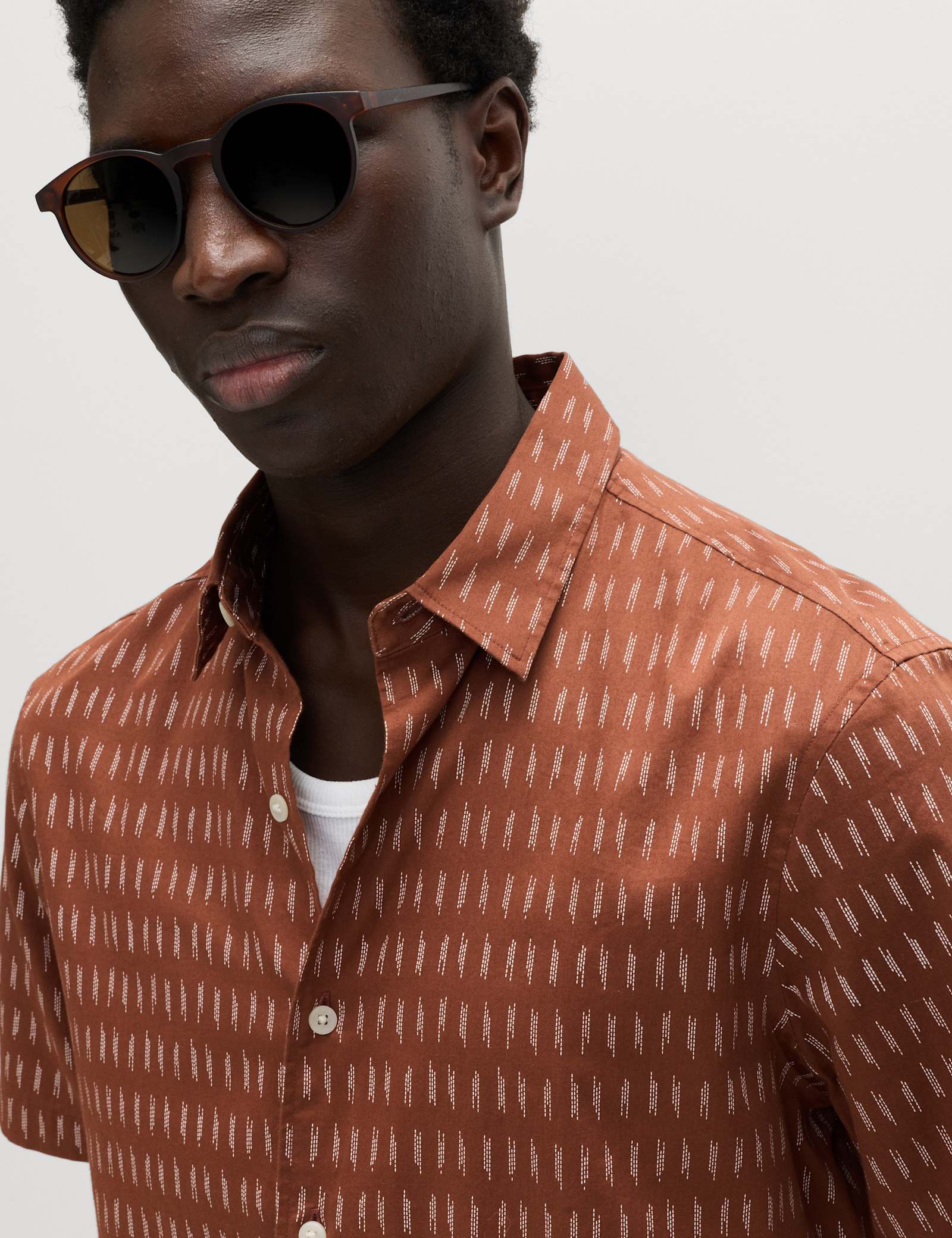 Pure Cotton Textured Shirt - image 2