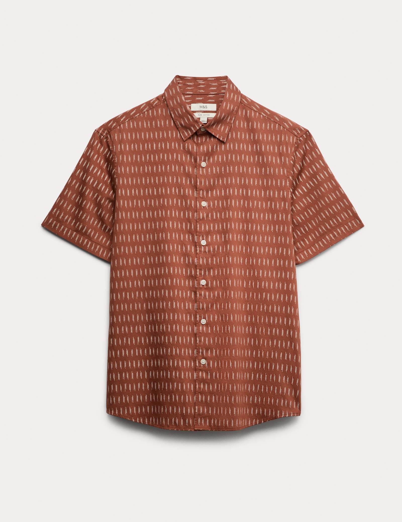 Pure Cotton Textured Shirt - image 1