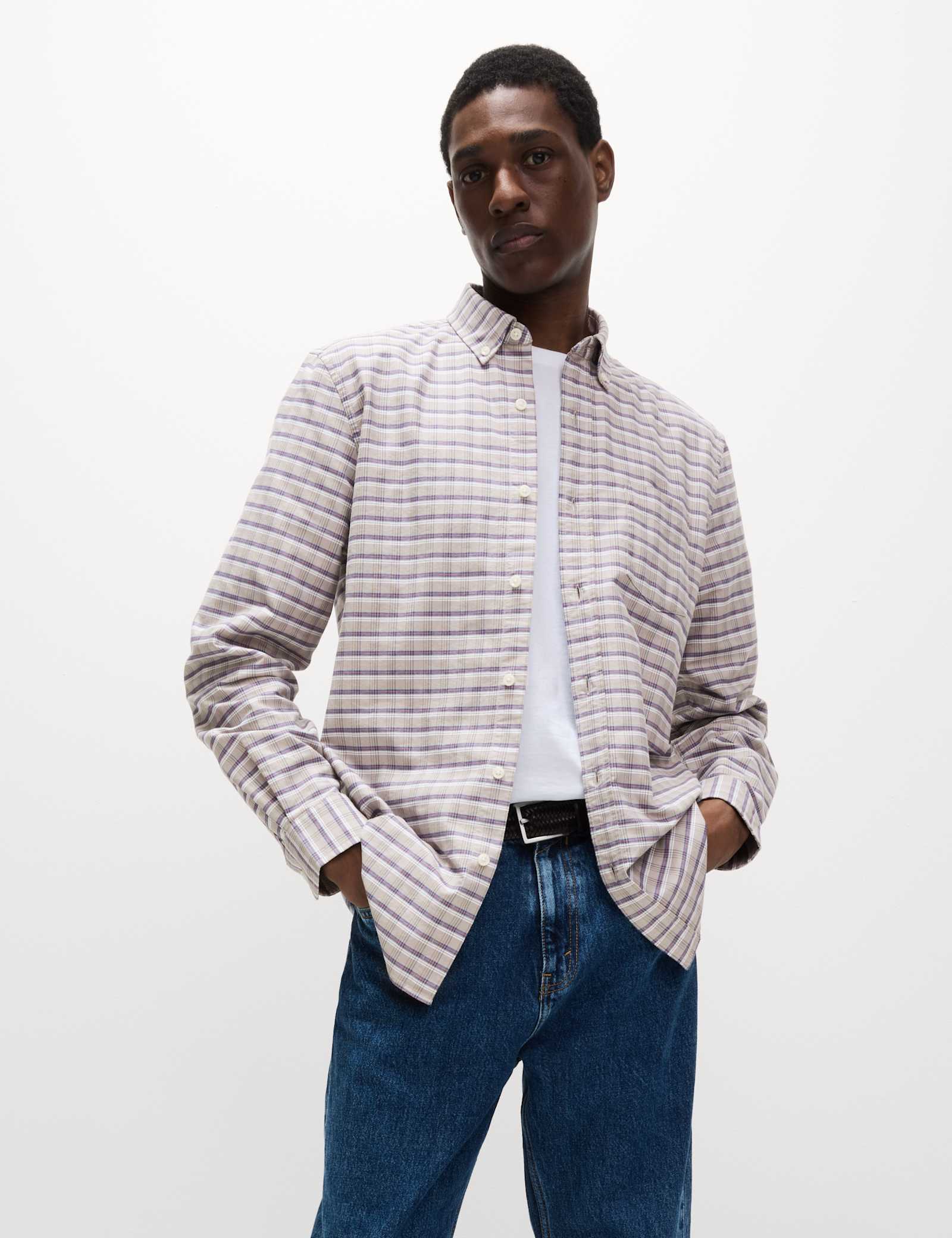 Ultimate Pure Cotton Check Oxford Shirt - image 3