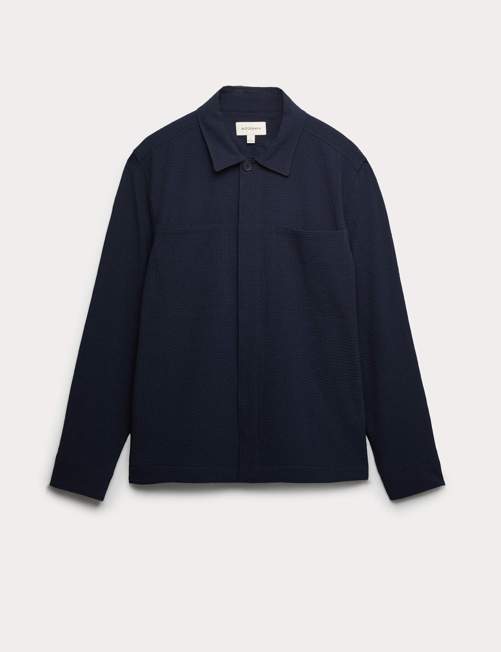 Seersucker Overshirt - image 1