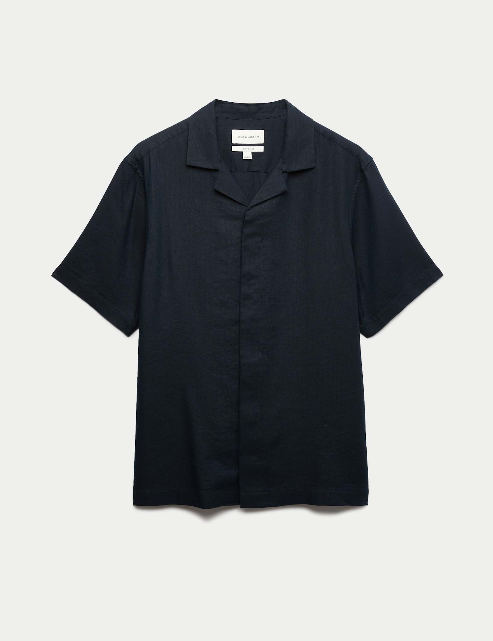Linen Blend Short Sleeve Shirt - image 4