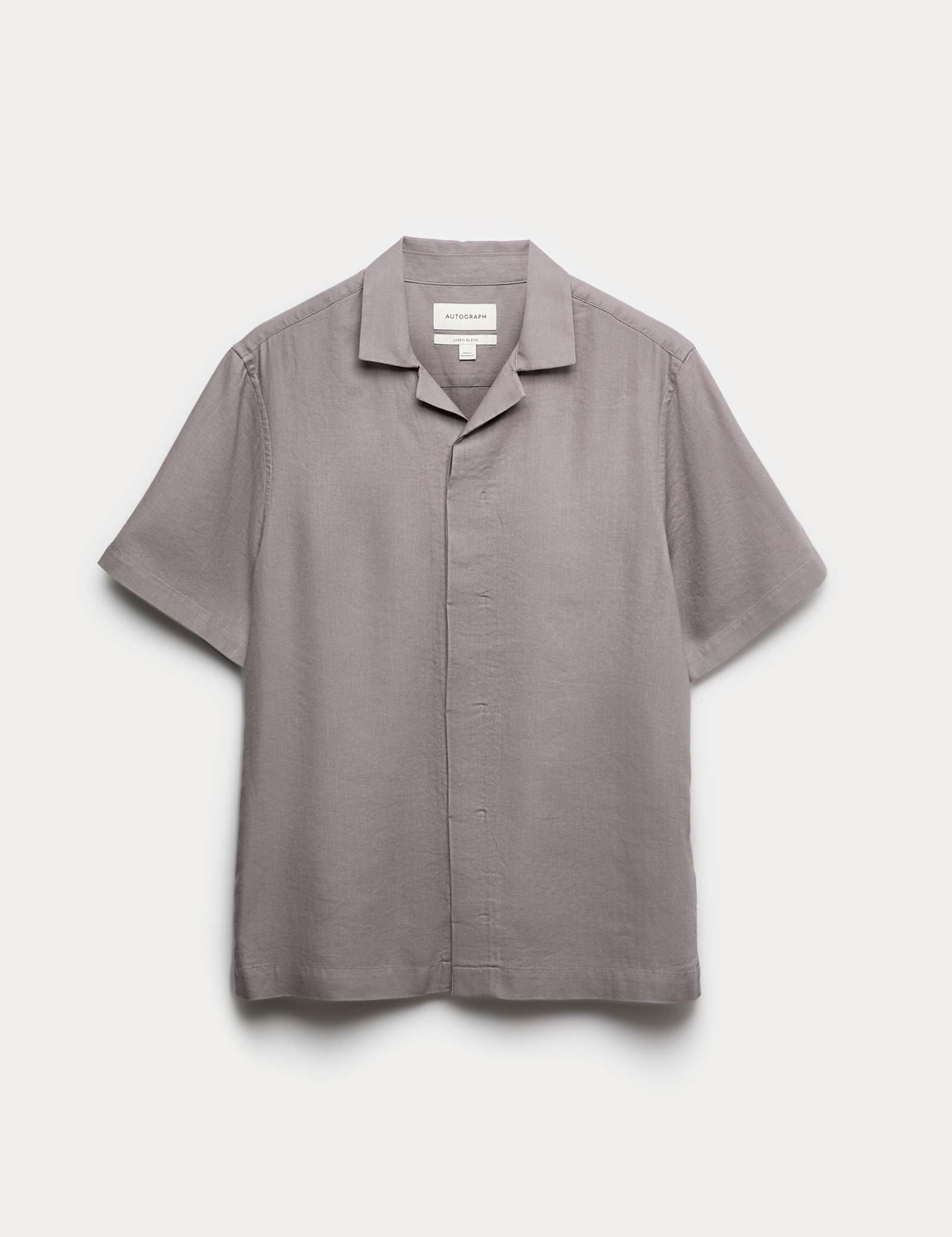 Linen Blend Short Sleeve Shirt - image 5