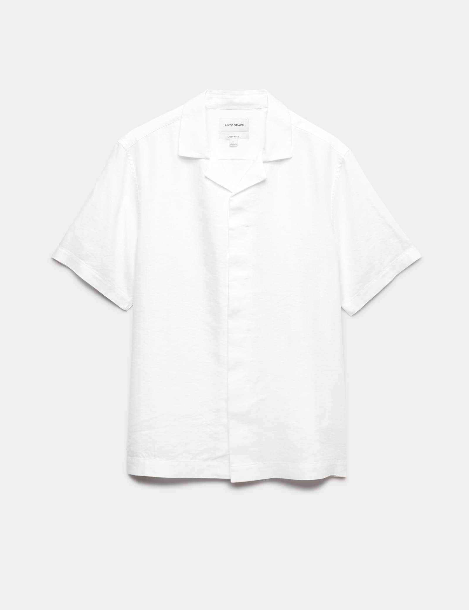 Linen Blend Short Sleeve Shirt - image 2