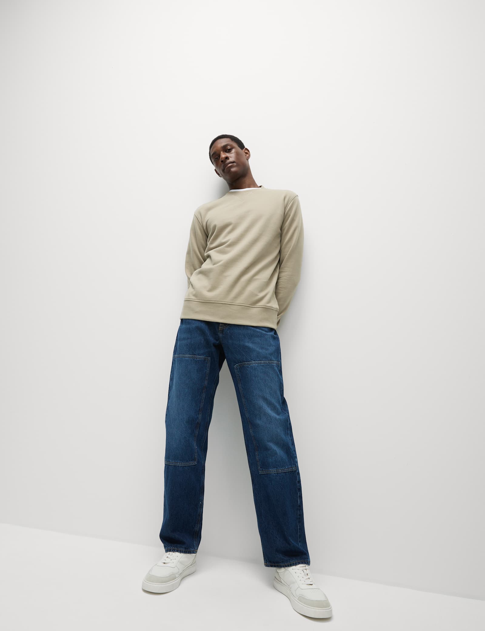 Pure Cotton Crew Neck Sweatshirt - image 5