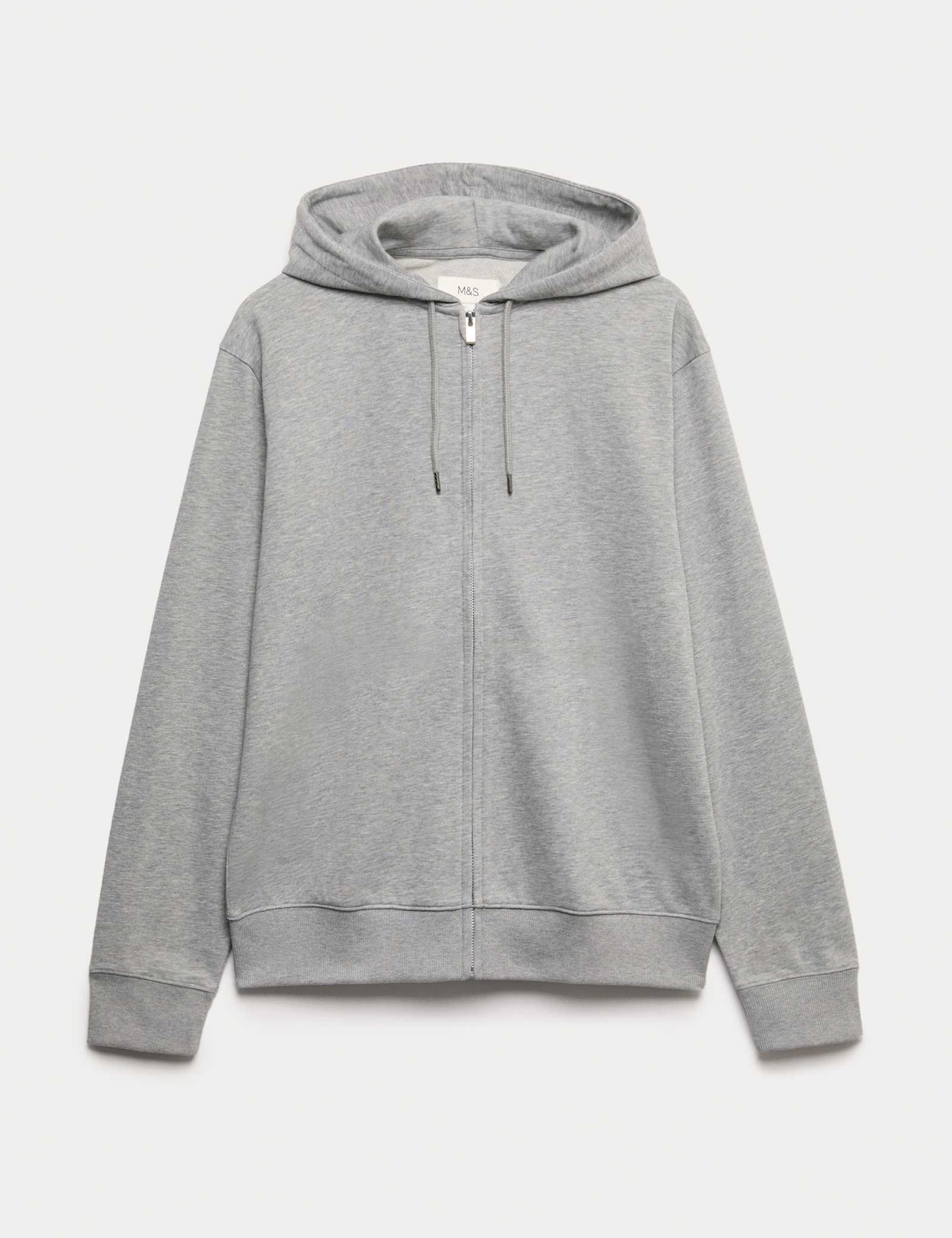 Cotton Rich Zip Through Hoodie - image 1