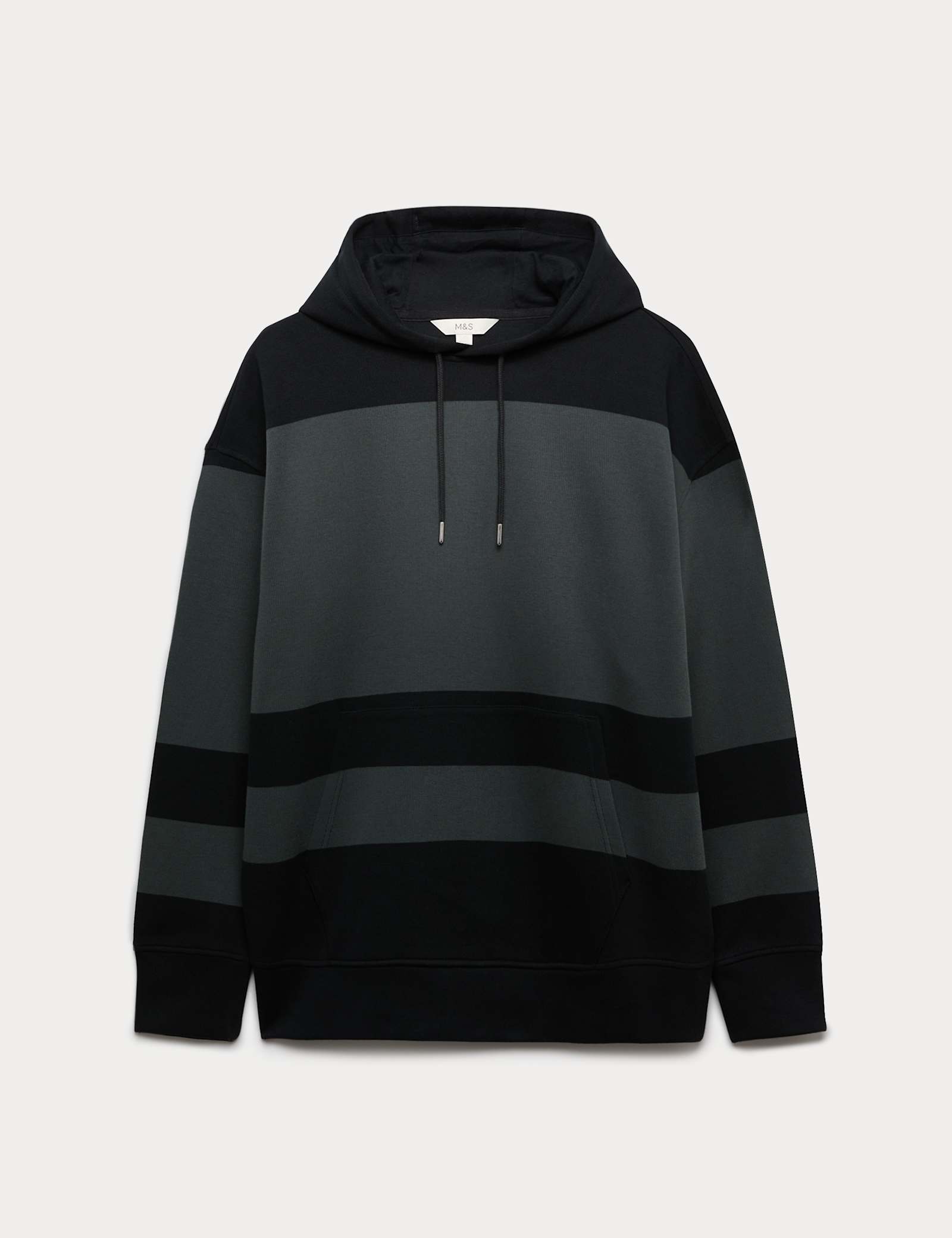 Pure Cotton Colour Block Hoodie - image 1
