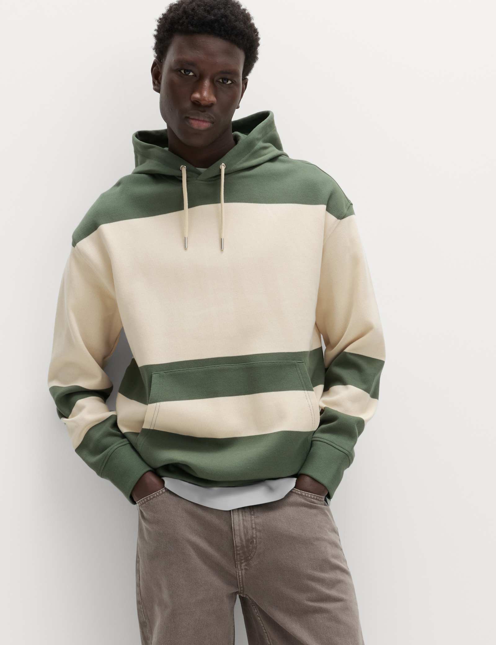 Pure Cotton Colour Block Hoodie - image 4
