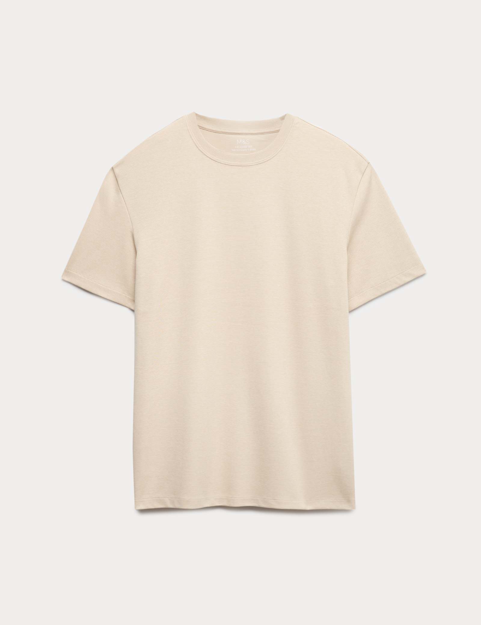 Cotton Rich Ultimate Performance Striped T-Shirt - image 4