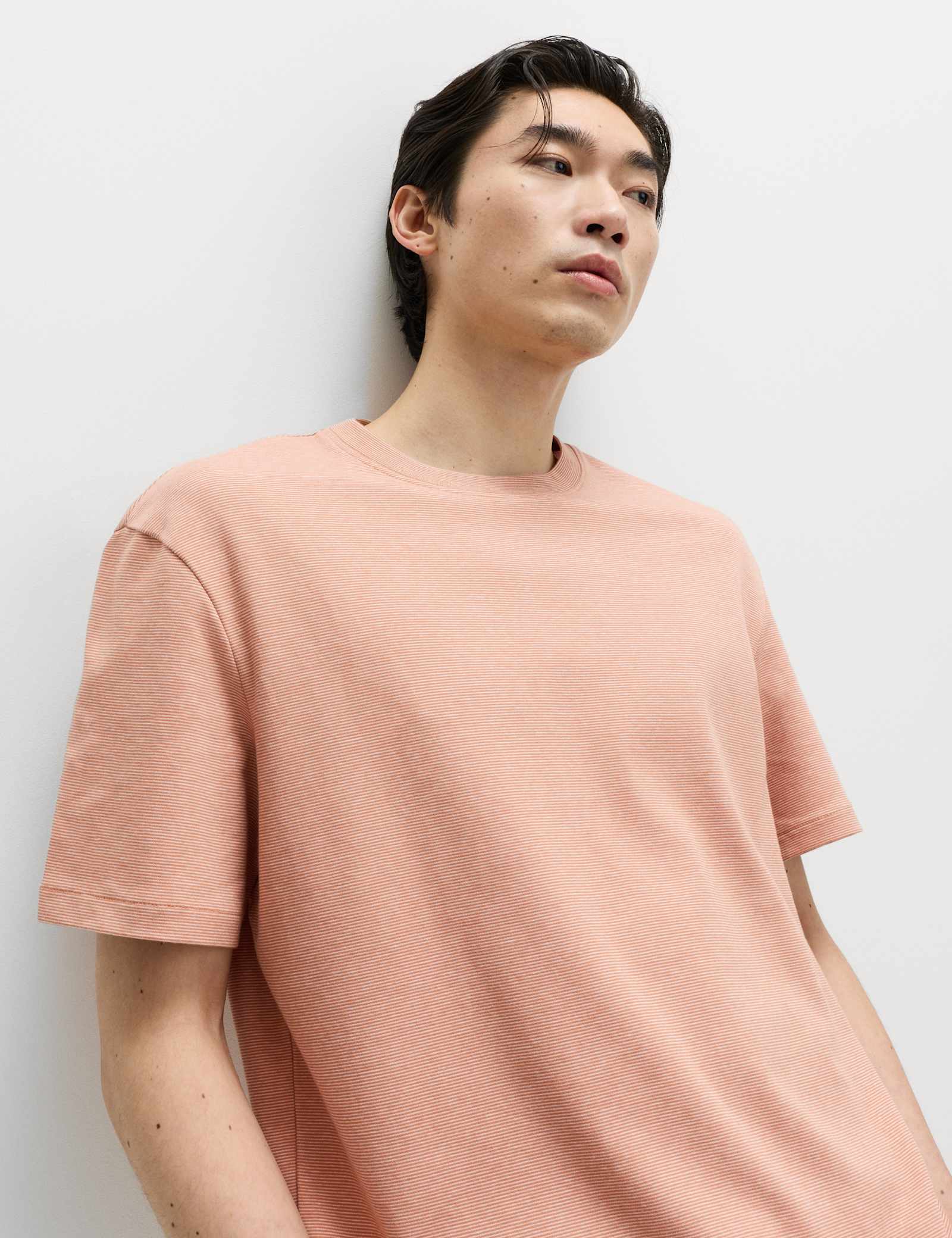 Cotton Rich Ultimate Performance Striped T-Shirt - image 5