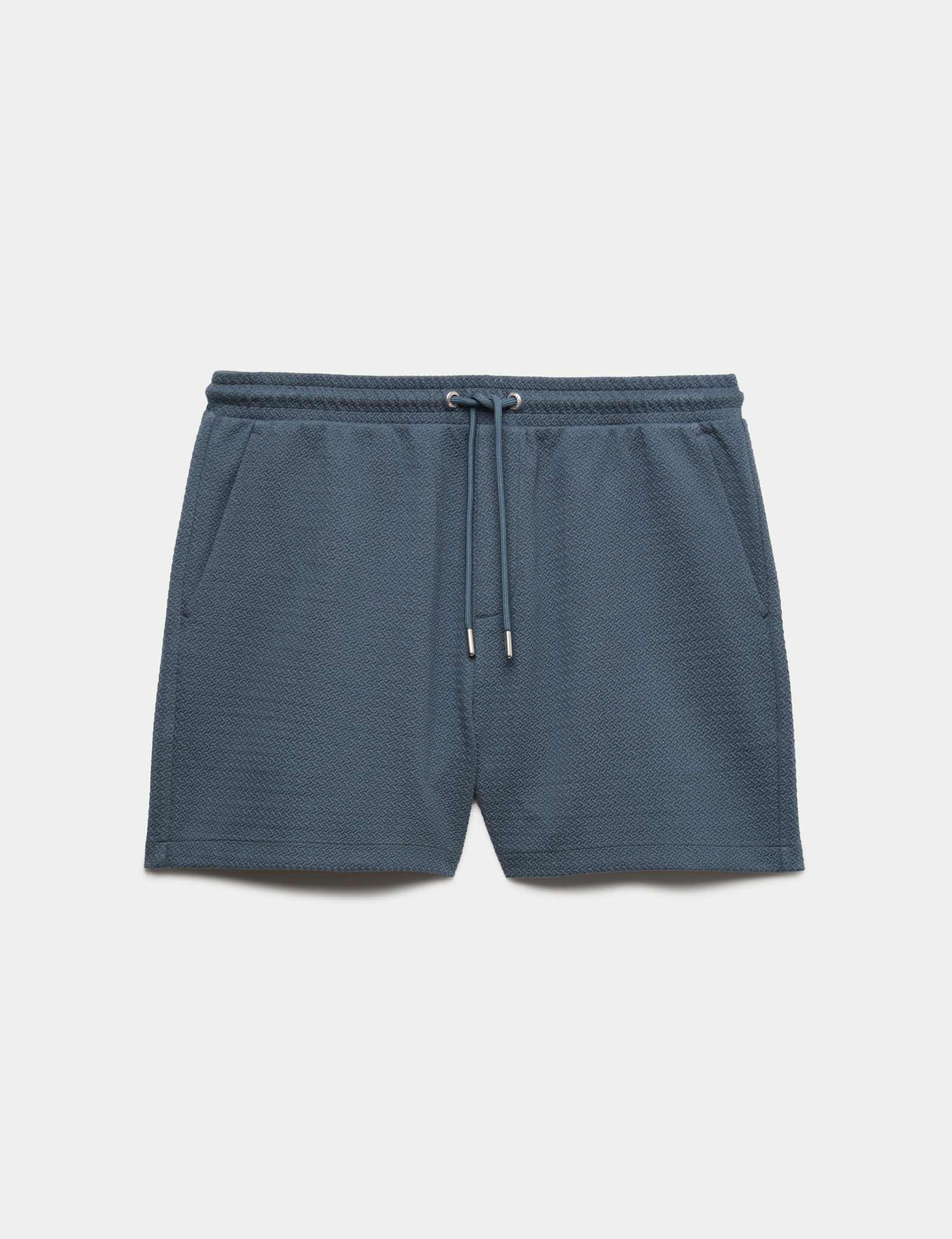 Textured Stretch Jersey Shorts - image 2