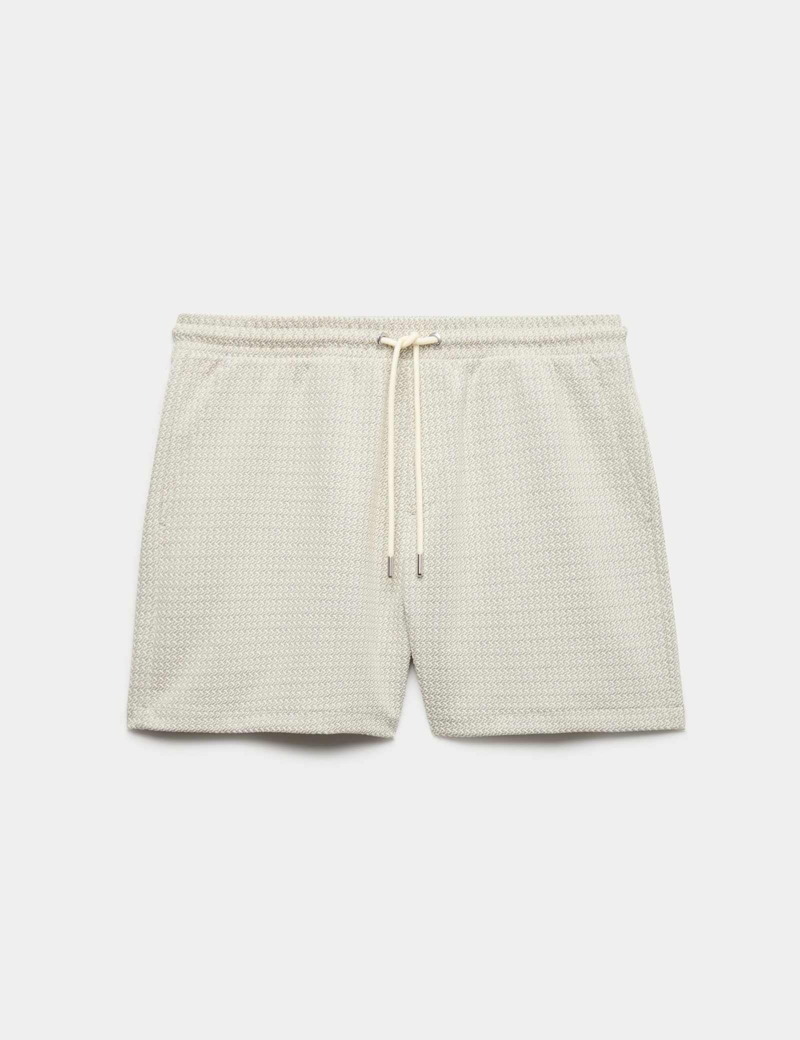 Textured Stretch Jersey Shorts - image 1