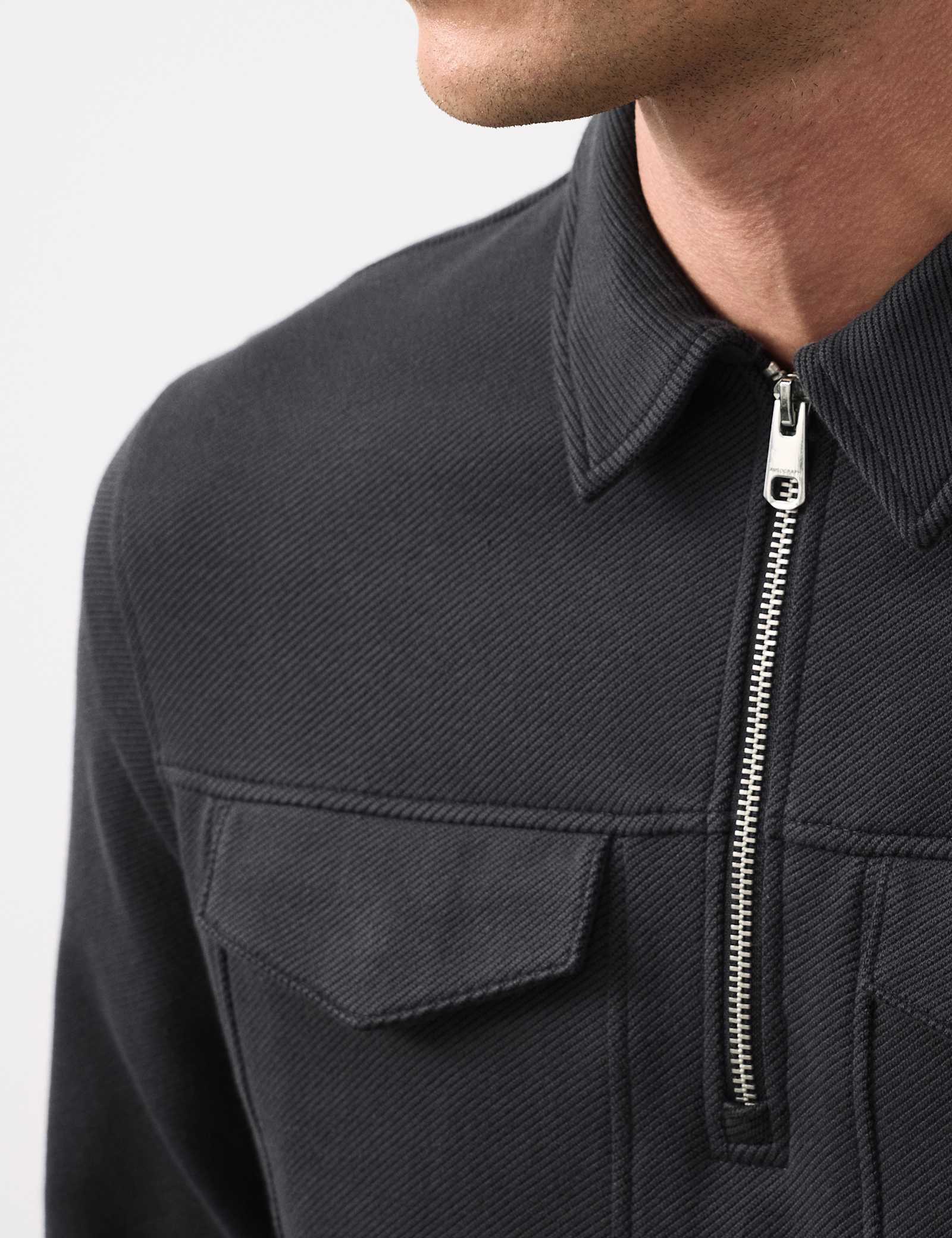 Cotton Rich Half Zip Sweatshirt - image 5