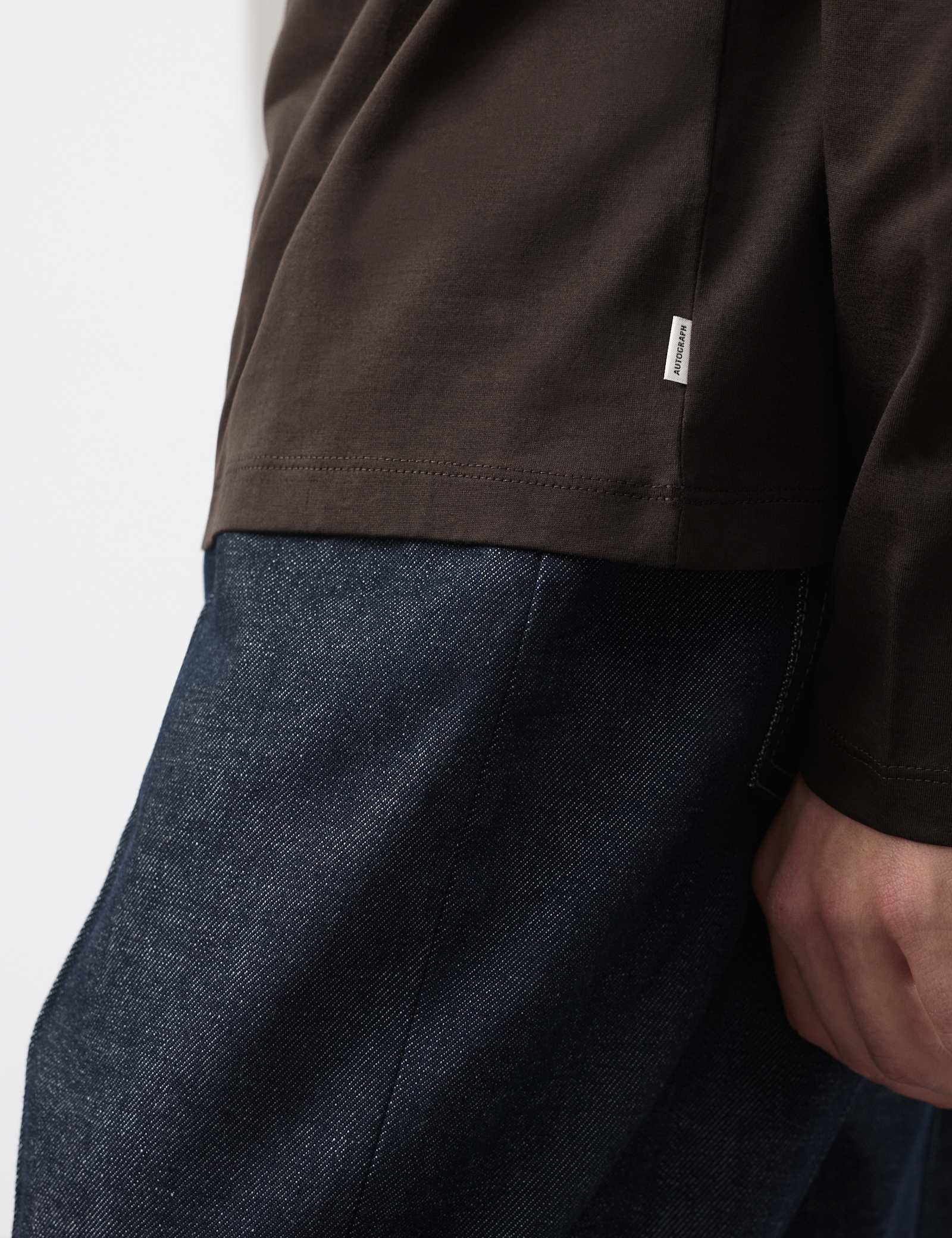 Pure Supima Cotton Long Sleeve T-Shirt - image 4