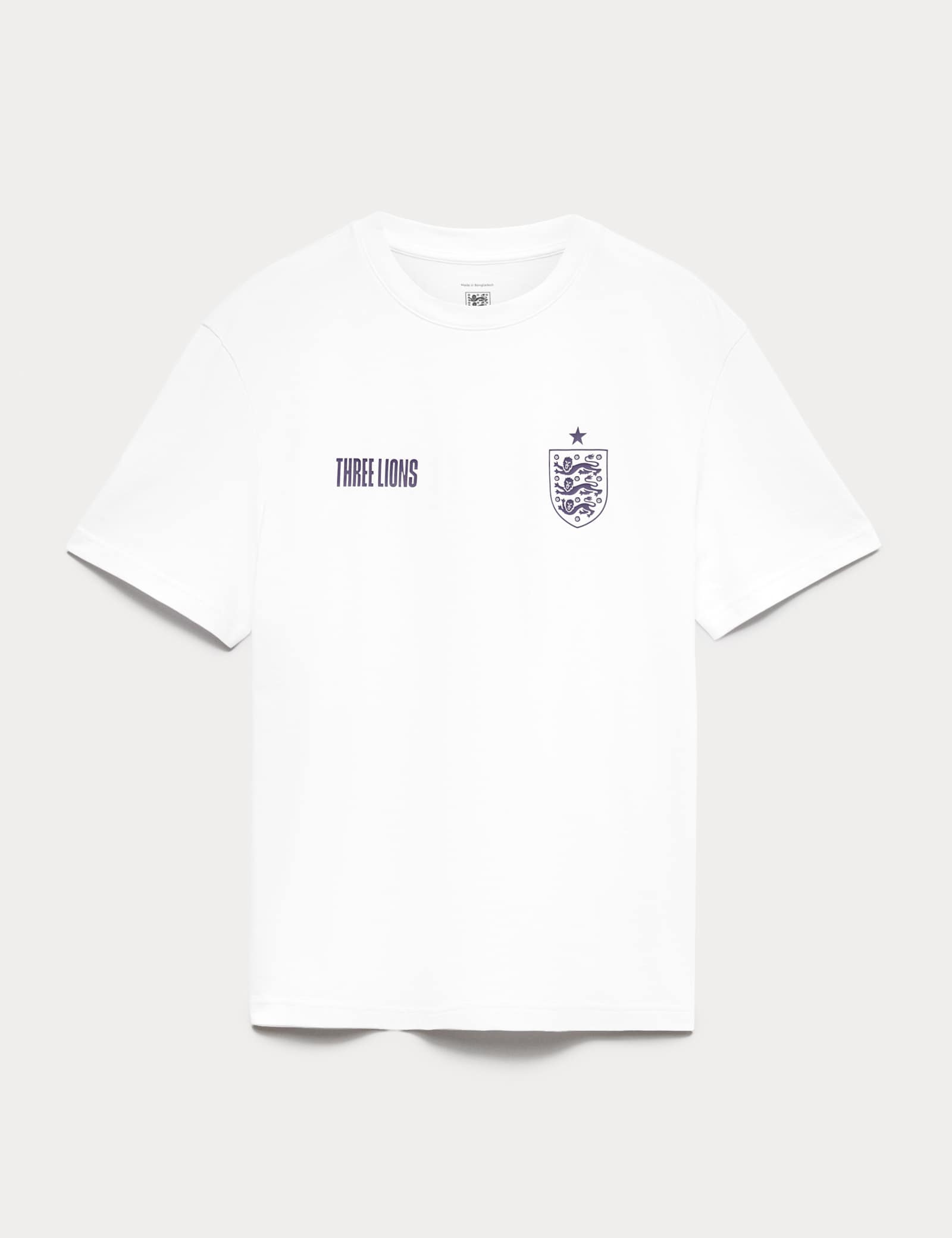 Pure Cotton Crew Neck Graphic T-Shirt - image 1