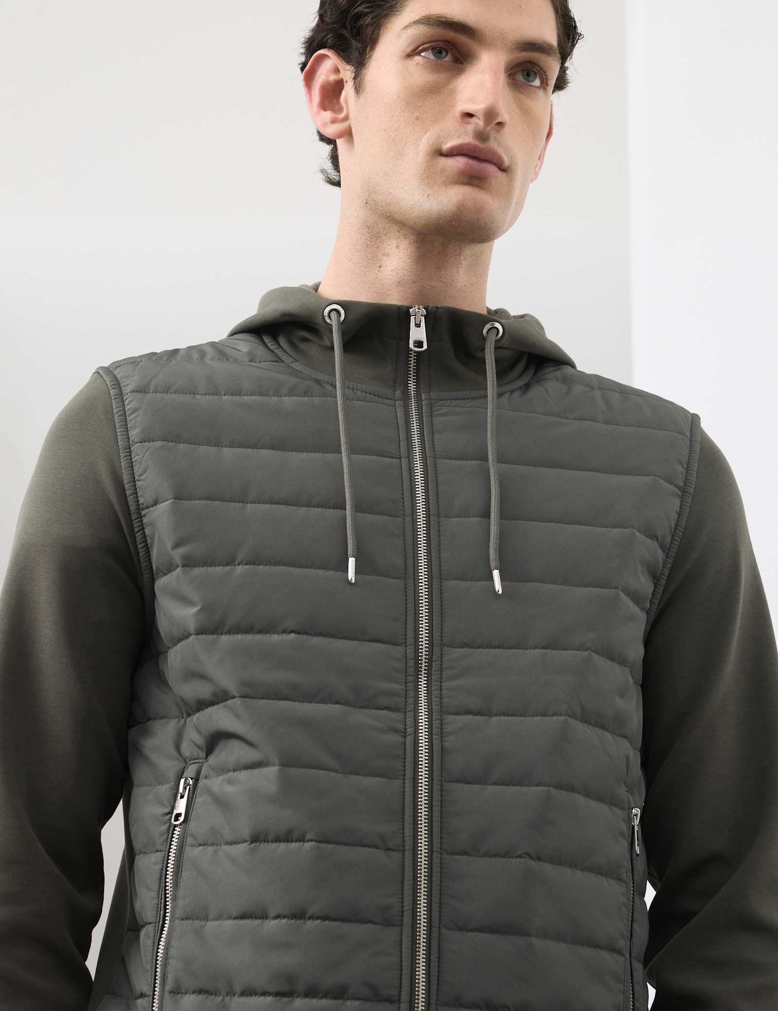 Cotton Rich Zip Up Hooded Jacket with Stormwear - image 2