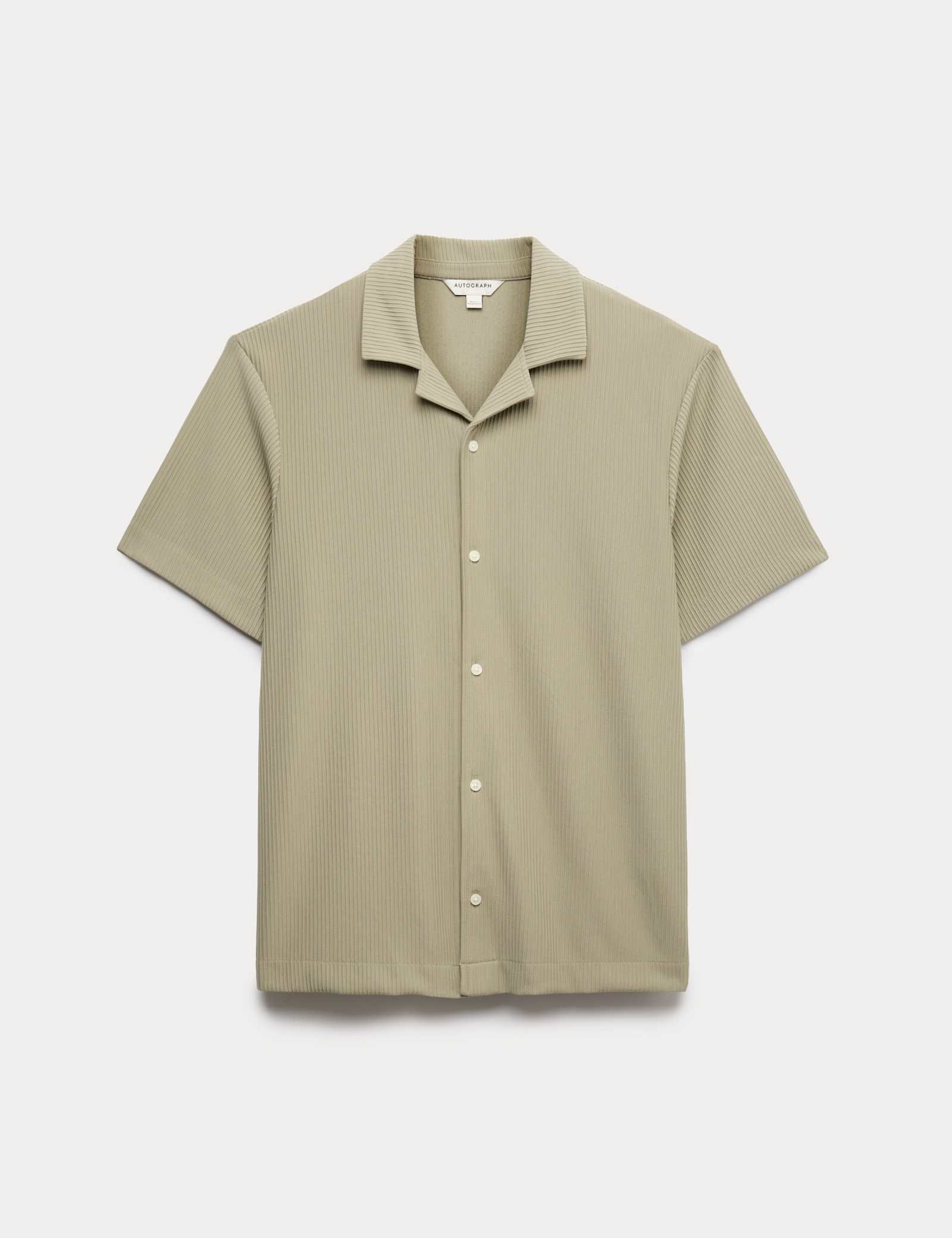 Regular Fit Textured Short Sleeve Shirt - image 2
