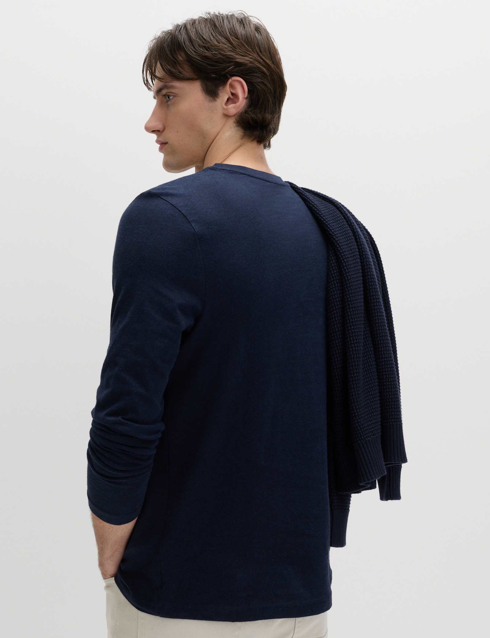 2 Pack Pure Cotton Long Sleeve T-Shirts - image 2