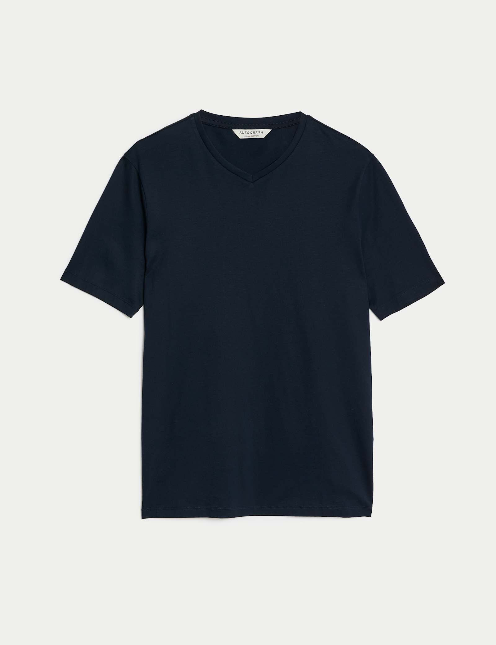 Pure Supima Cotton V-Neck T-Shirt - image 3