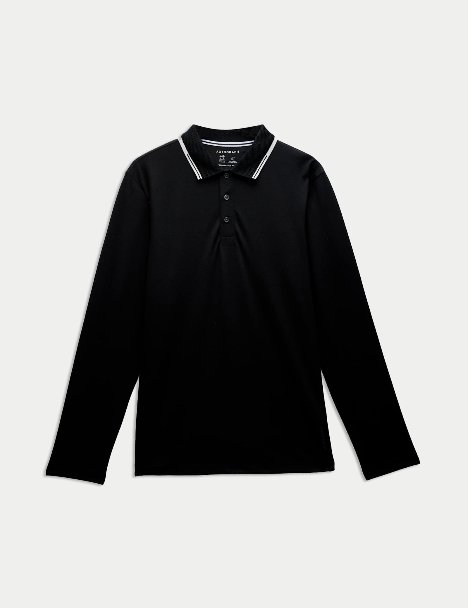 Cotton Rich Tipped Polo Shirt - image 2