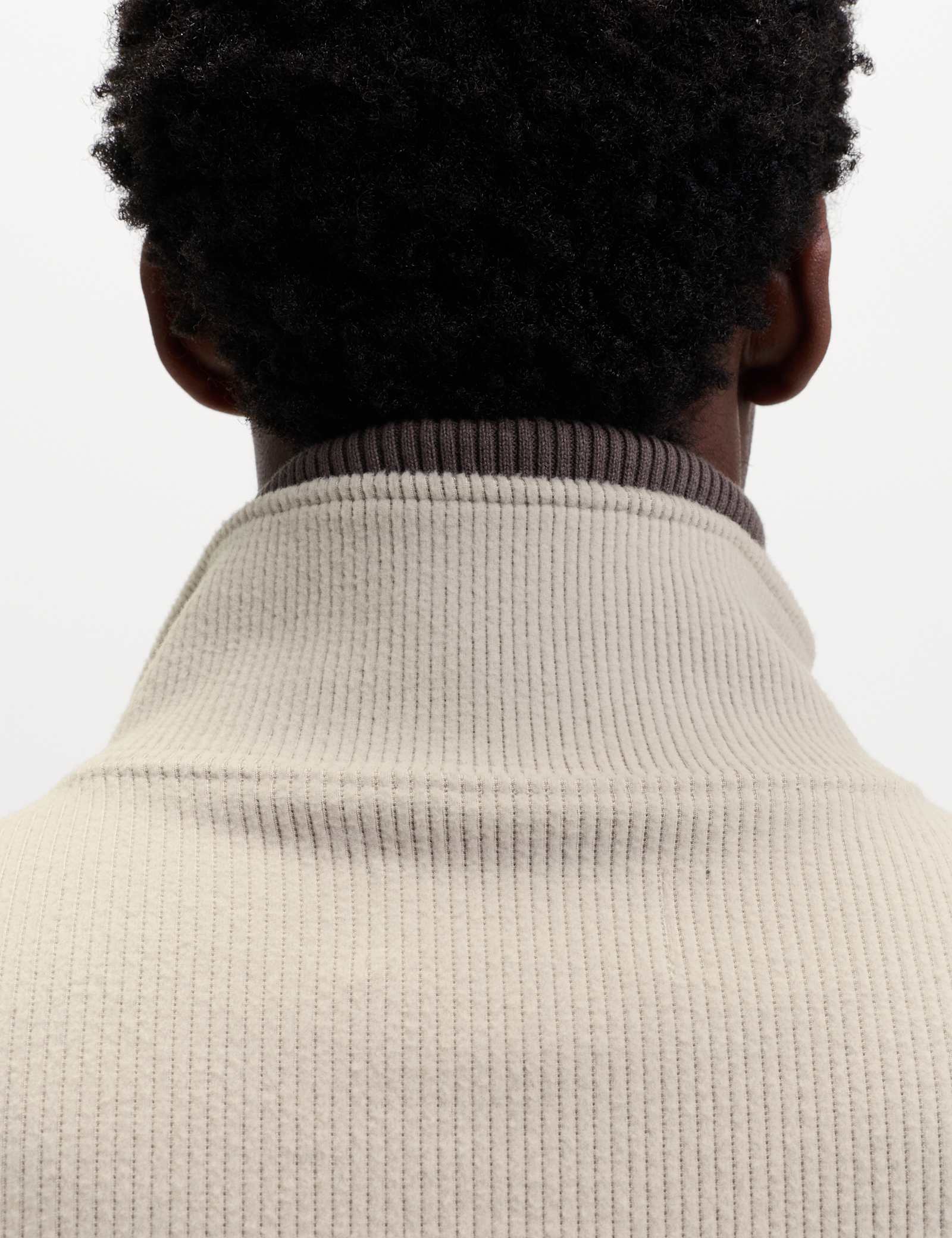 Cotton Rich Textured Half Zip Sweatshirt - image 4