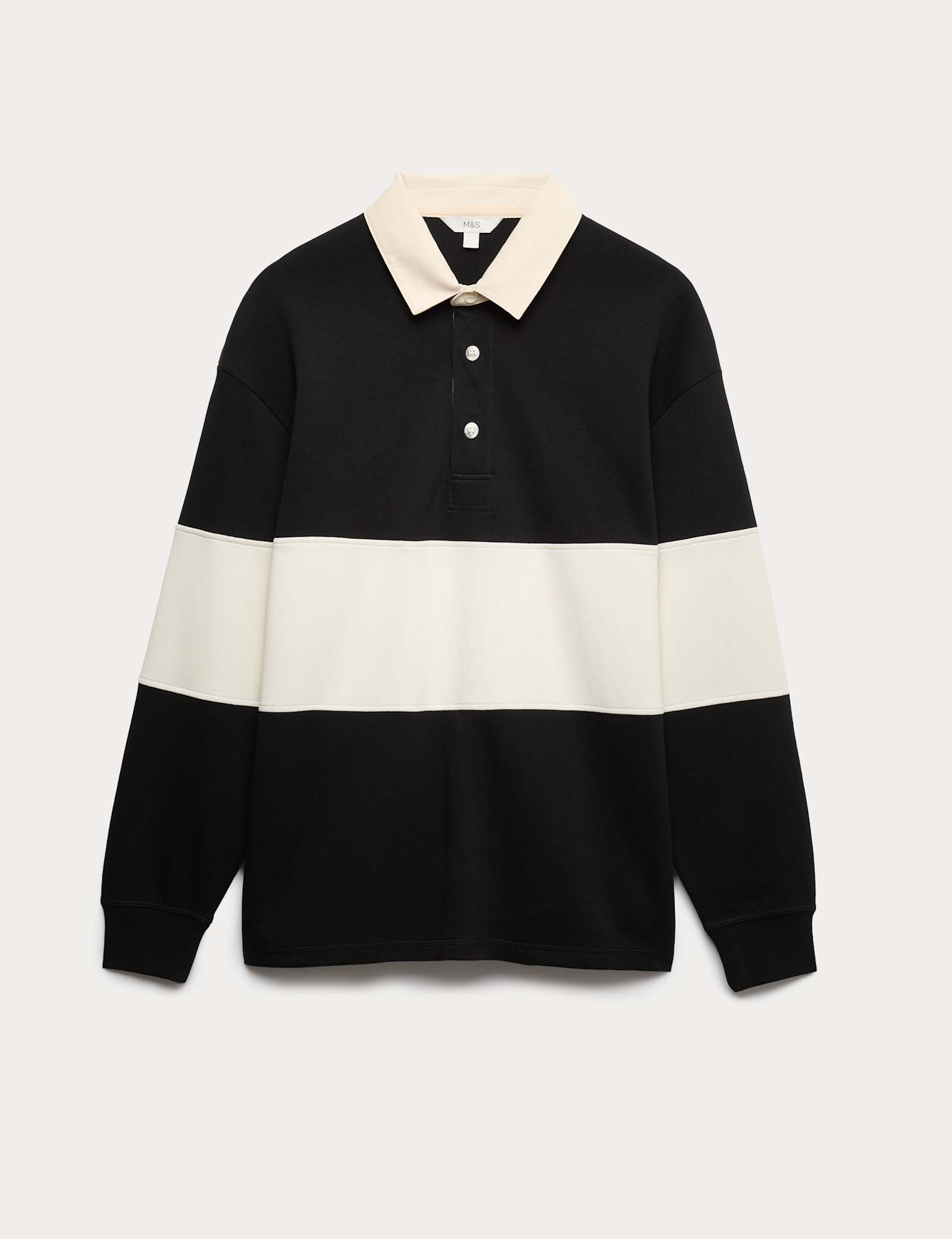 Cotton Rich Pique Rugby Shirt - image 2