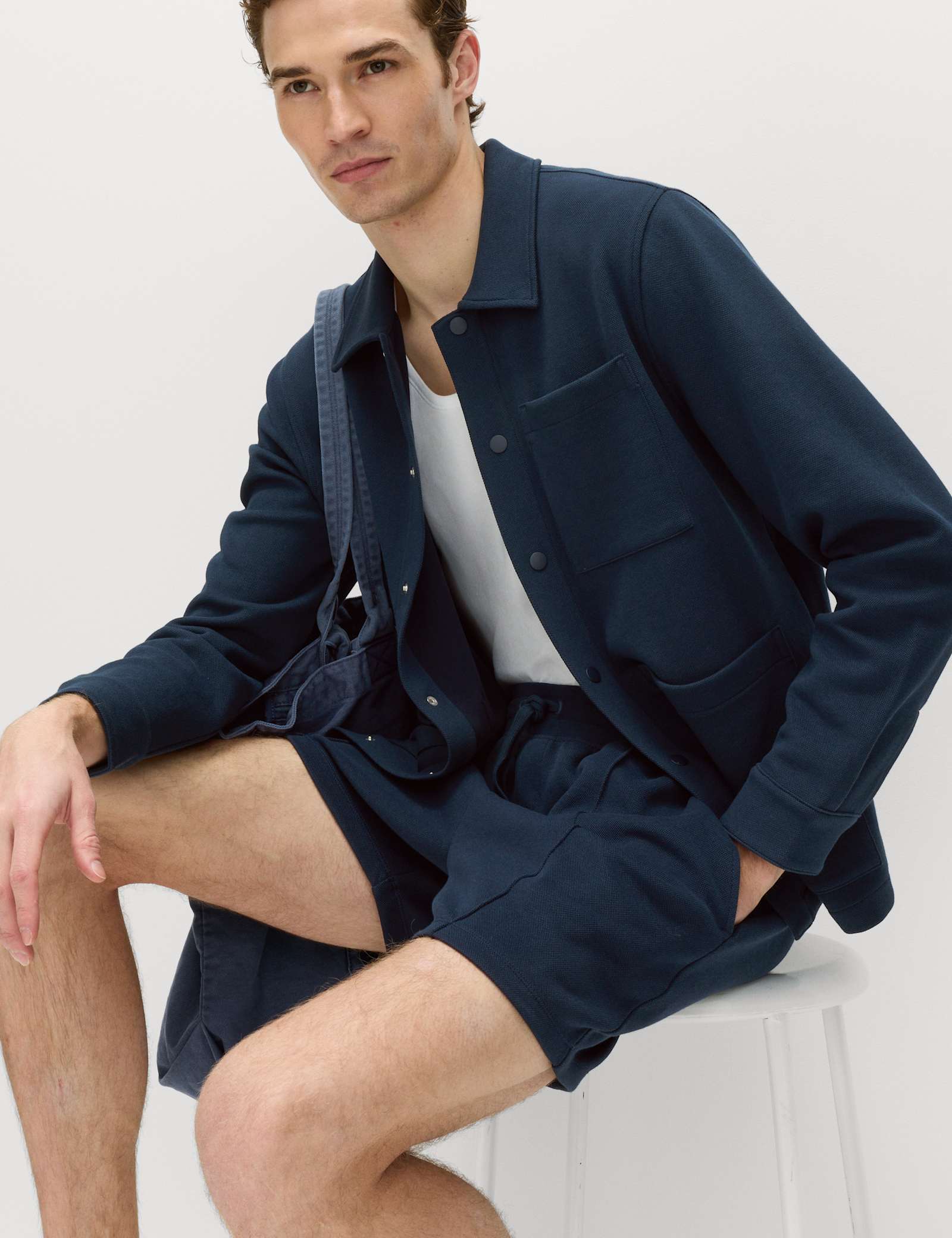 Cotton Rich Pique Shorts - image 4