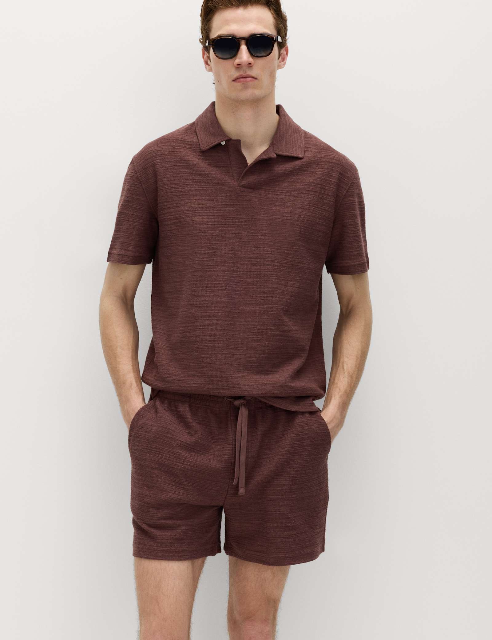Boucle Cotton Rich Shorts - image 5