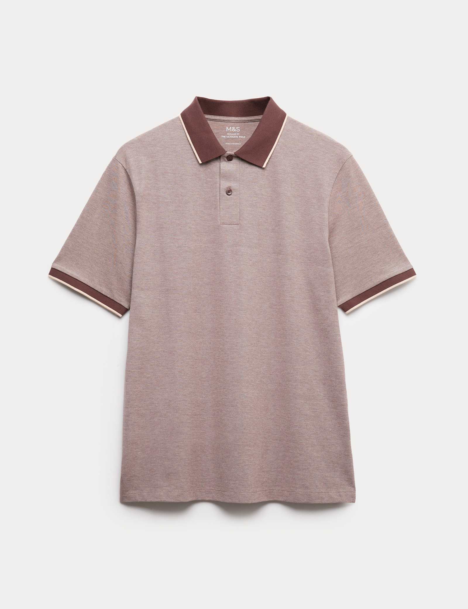 Ultimate Tipped Pique Polo Shirt - image 1