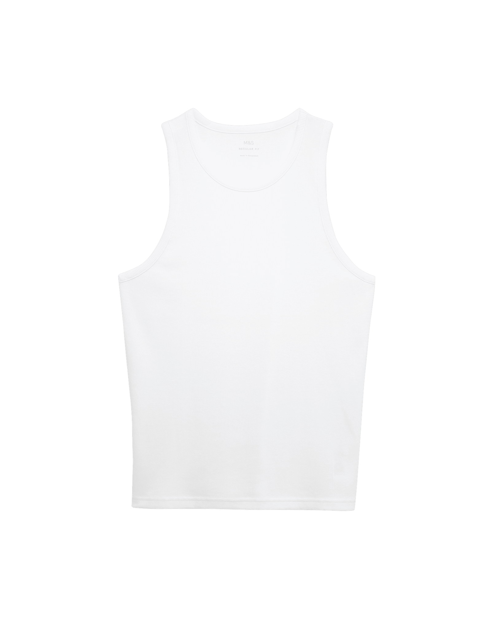 Cotton Rich Ribbed Vest - image 5