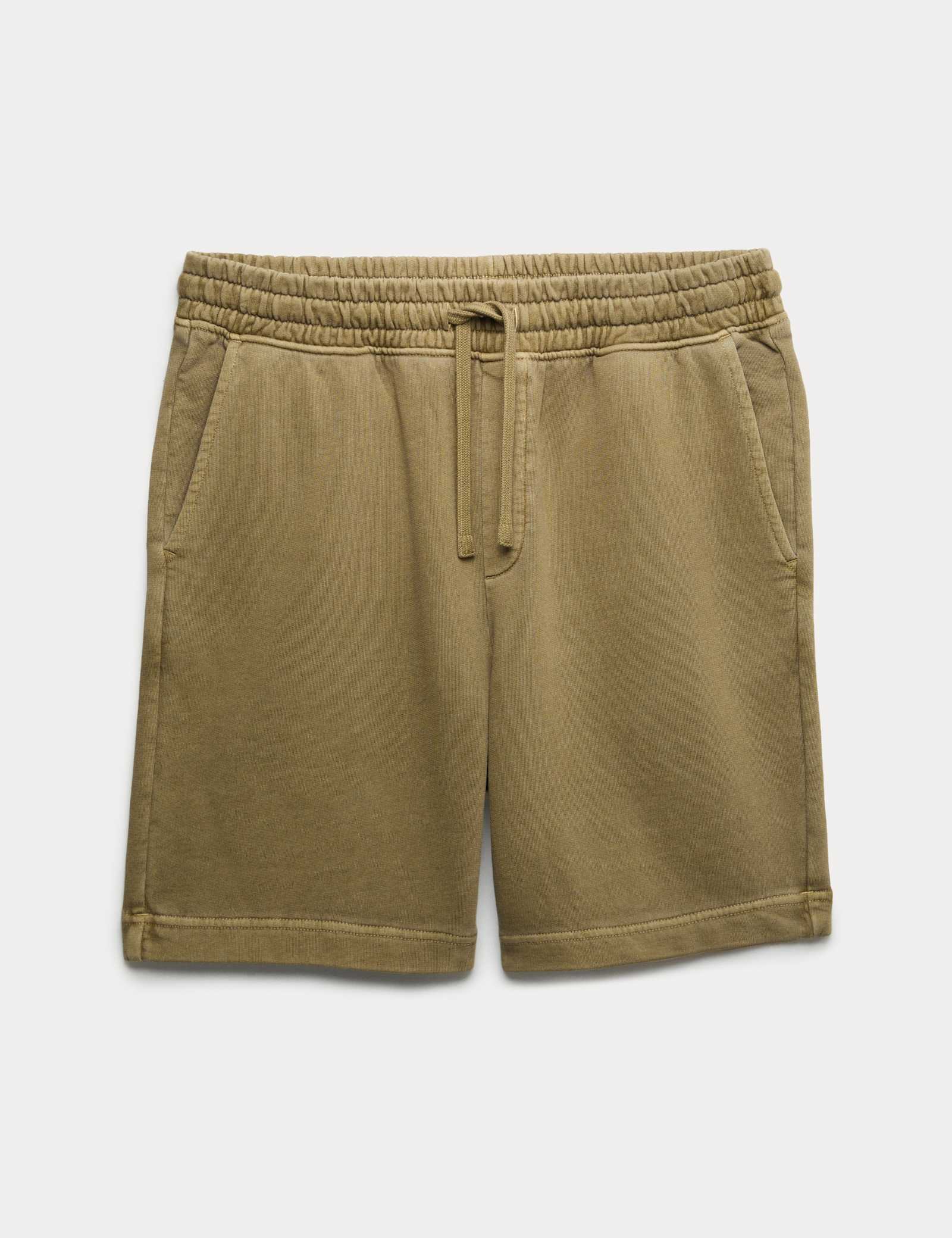 Relaxed Fit Pure Cotton Garment Dye Short - image 1
