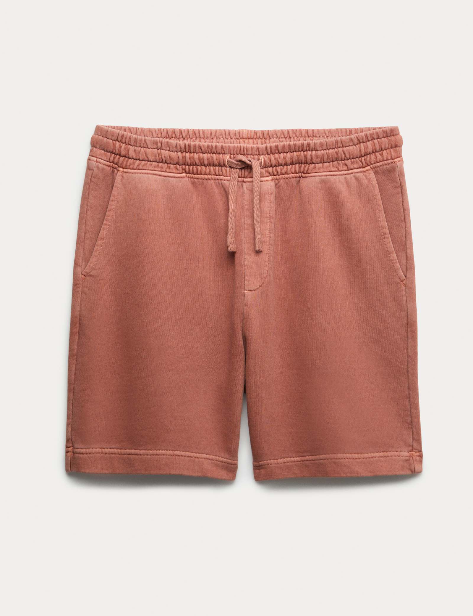 Relaxed Fit Pure Cotton Garment Dye Short - image 3