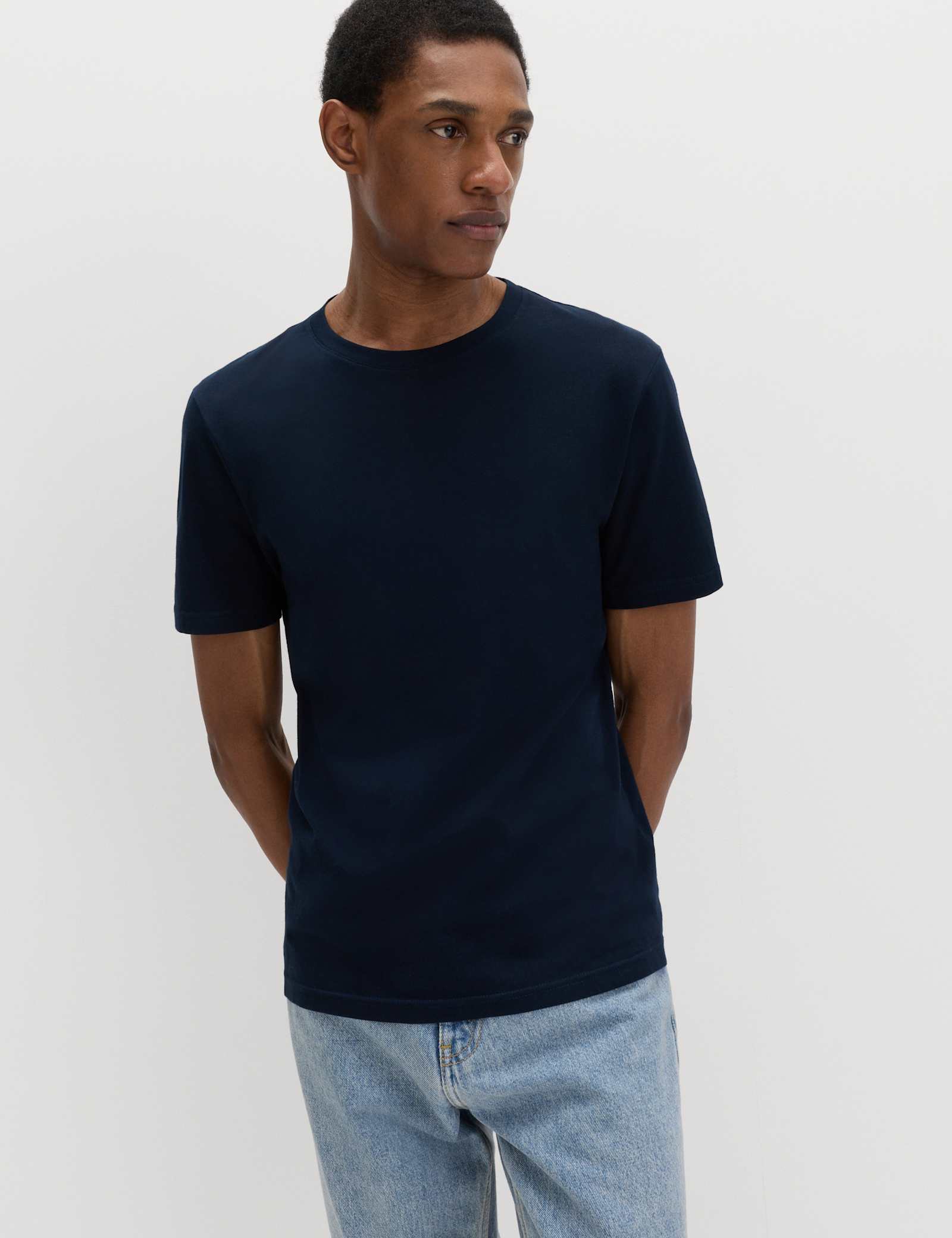 3pk Slim Fit Pure Cotton Crew Neck T-Shirts - image 2