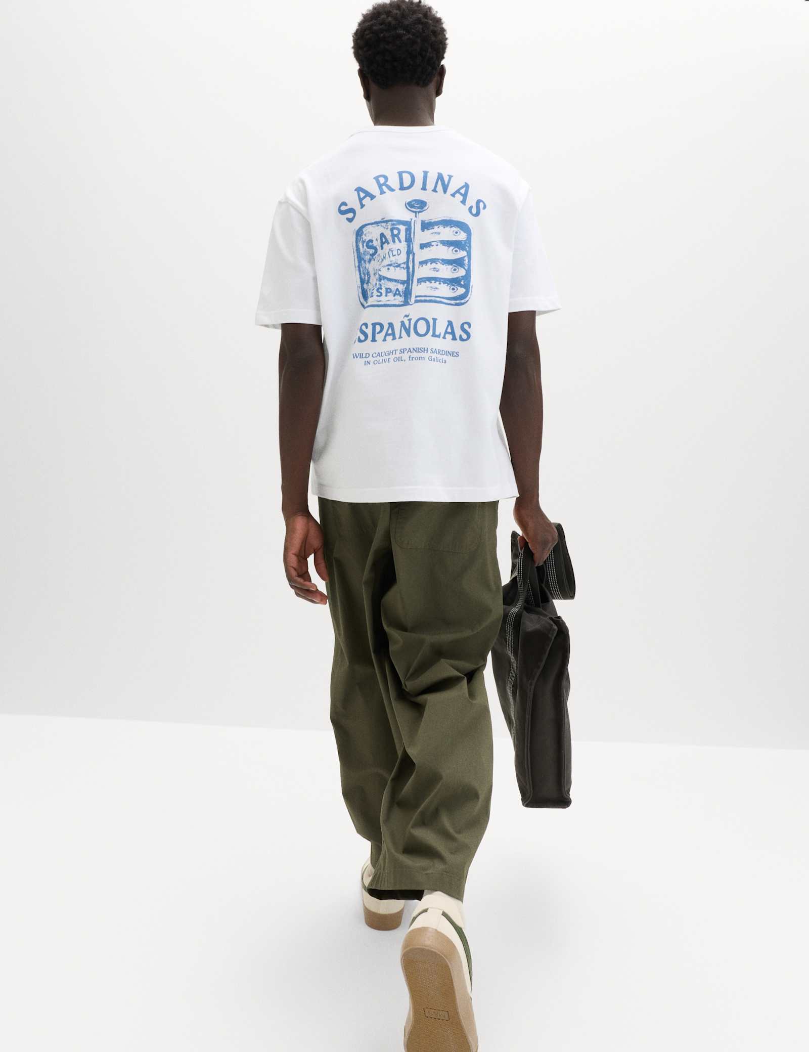 Pure Cotton Sardinas Espanolas Graphic T-Shirt - image 5