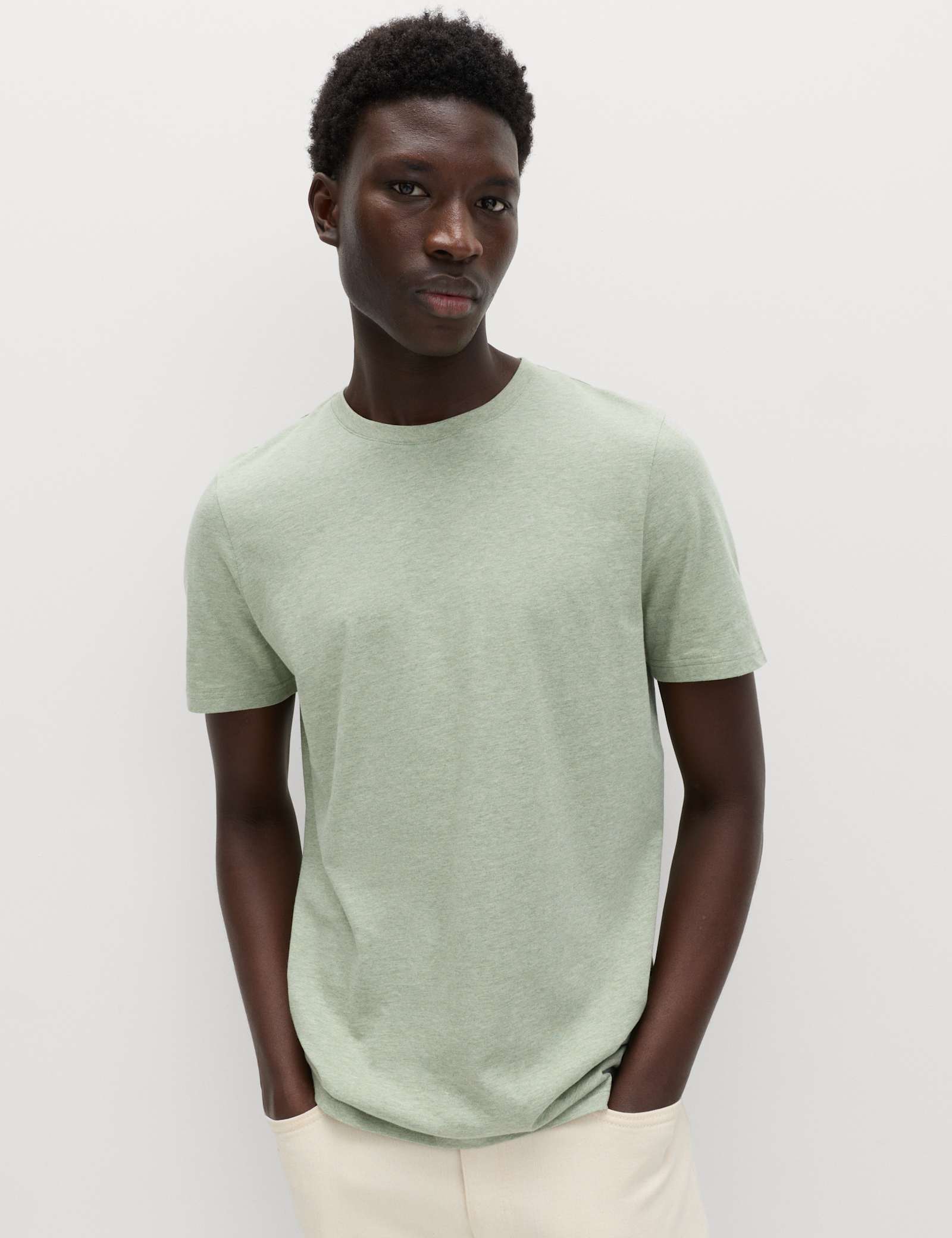 5 Pack Pure Cotton Crew Neck T-Shirts - image 3