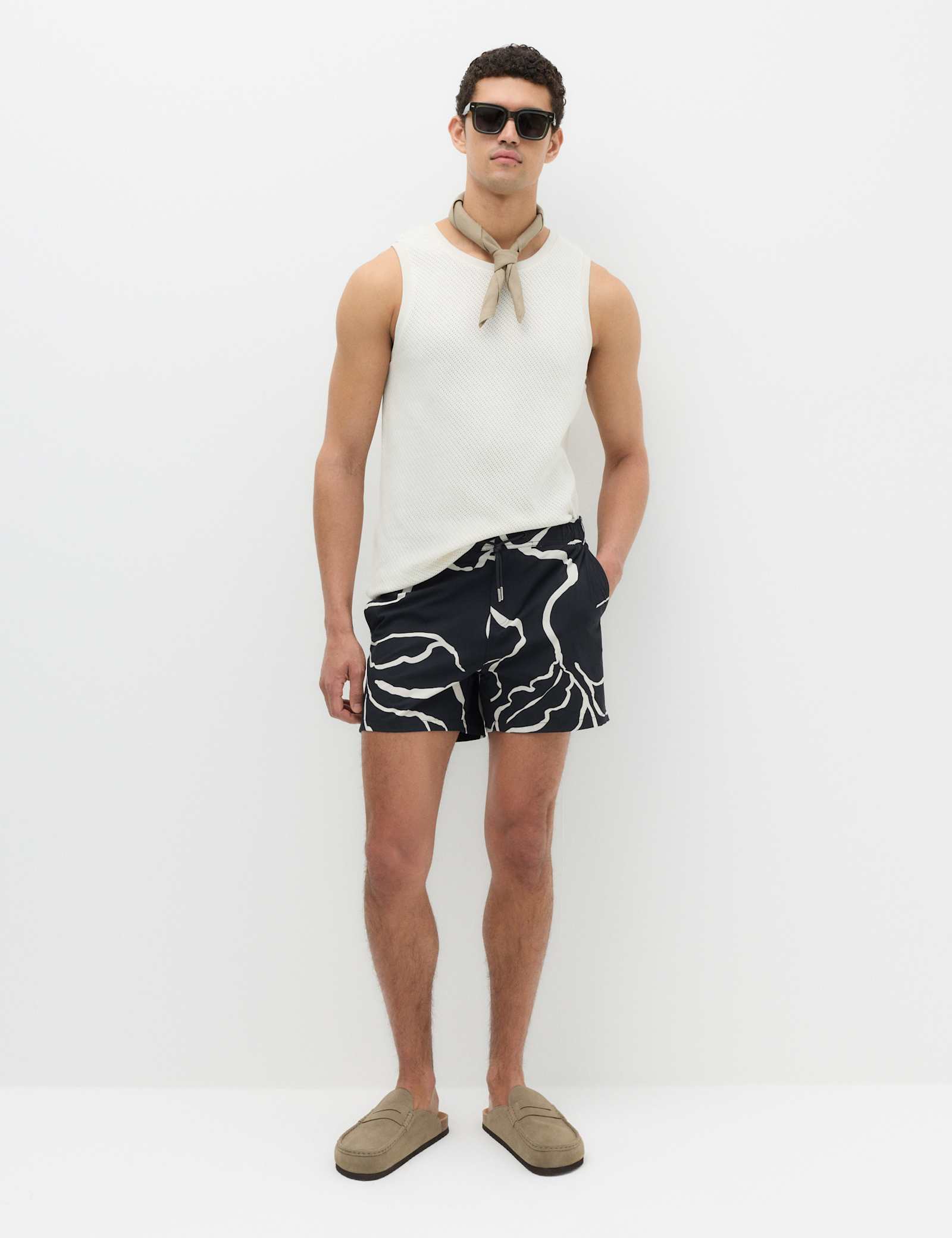 Quick Dry Floral Swim Shorts - image 4