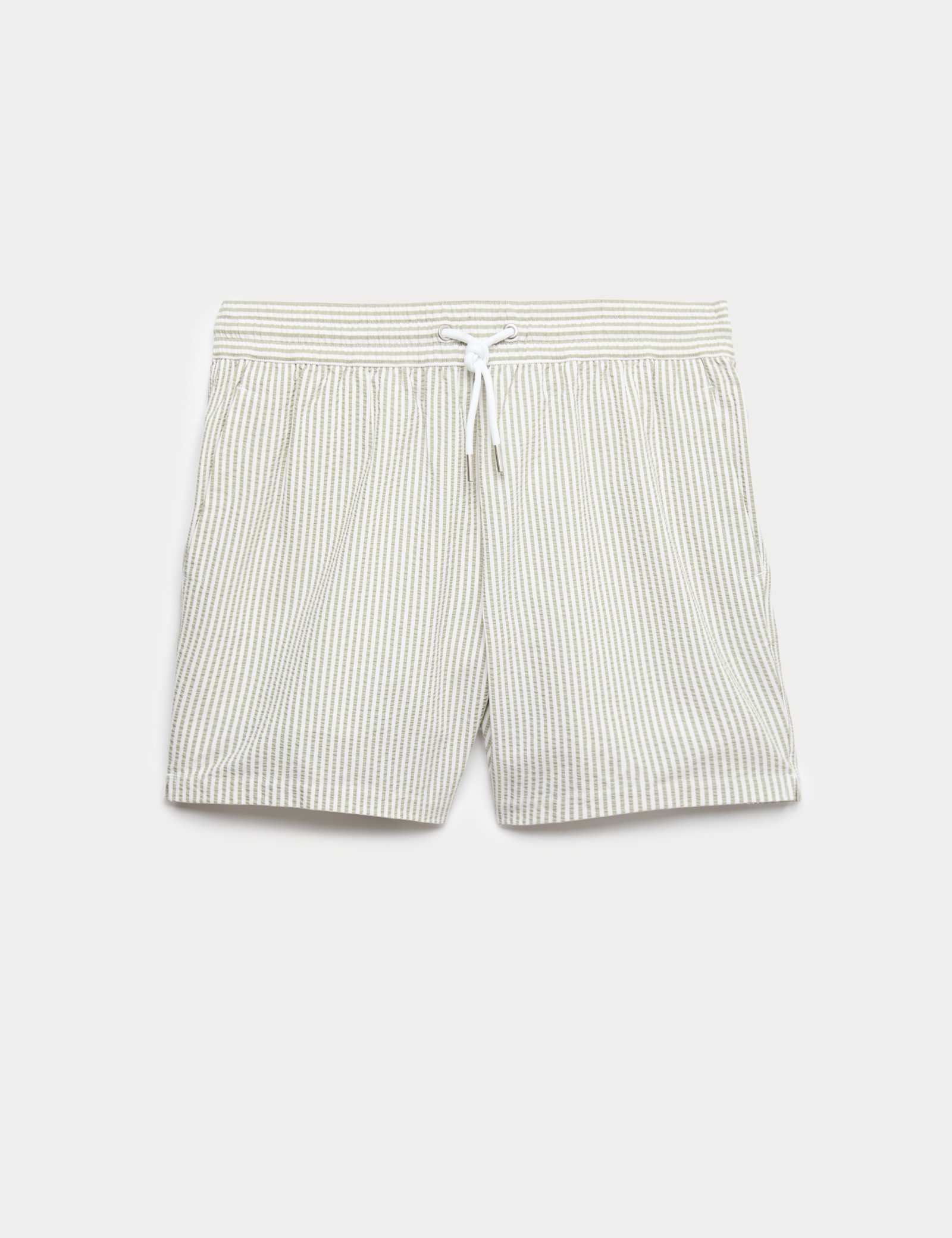 Seersucker Swim Shorts - image 1