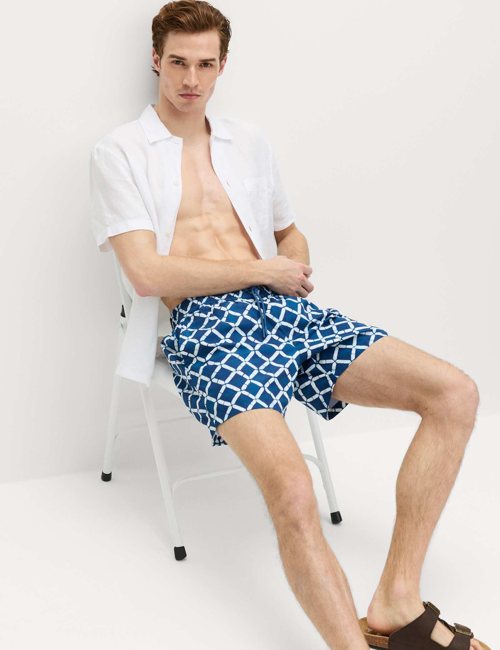 Quick Dry Printed Swim Shorts - image 4