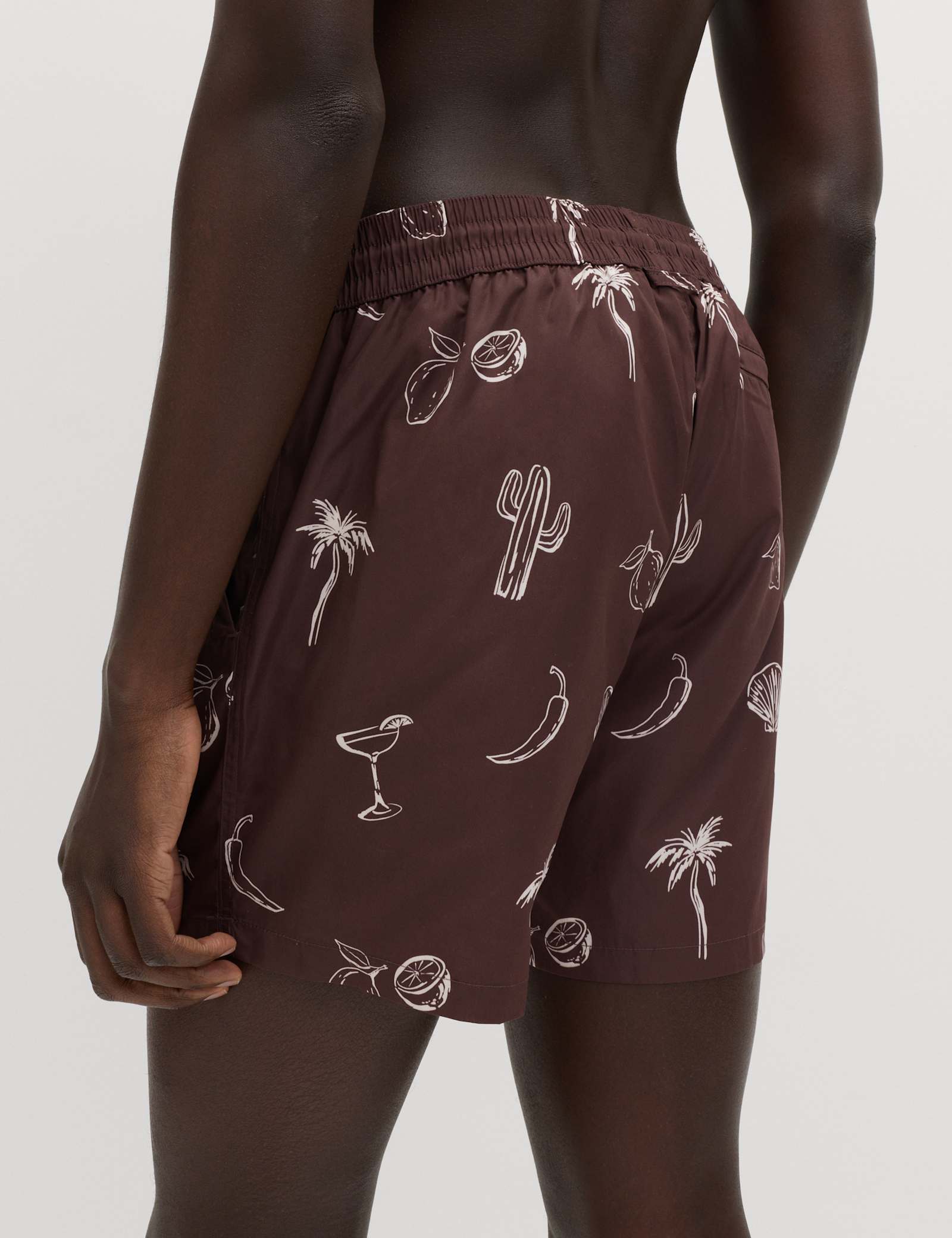 Quick Dry Printed Swim Shorts - image 5