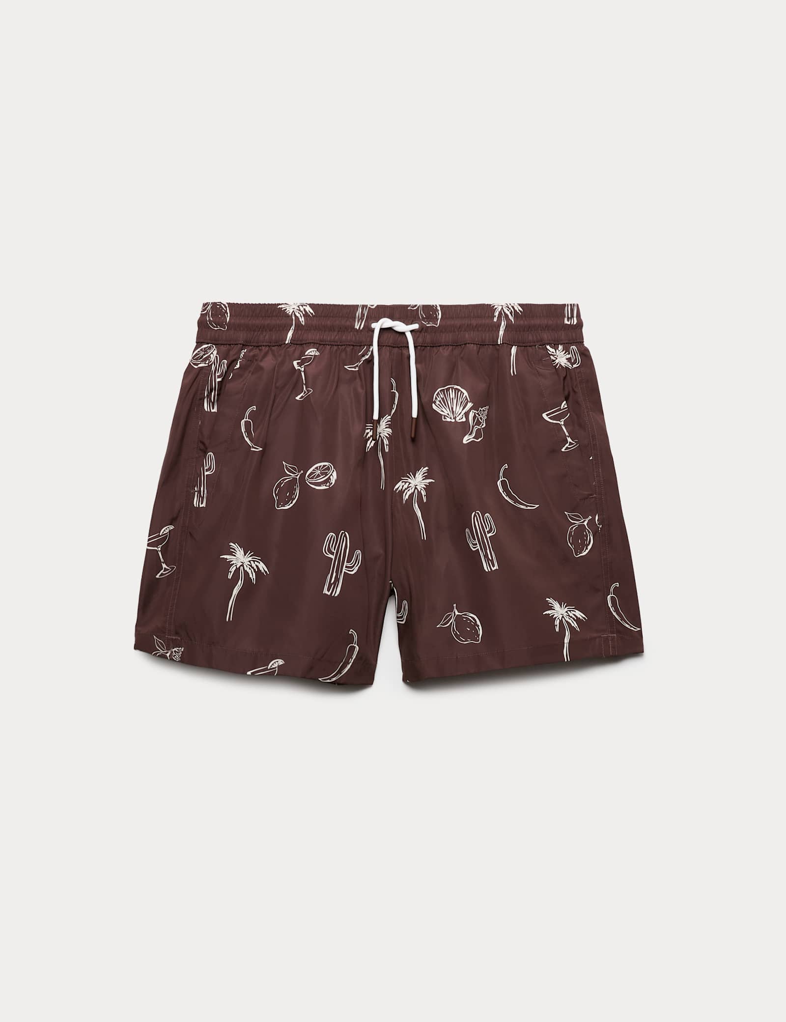 Quick Dry Printed Swim Shorts - image 1