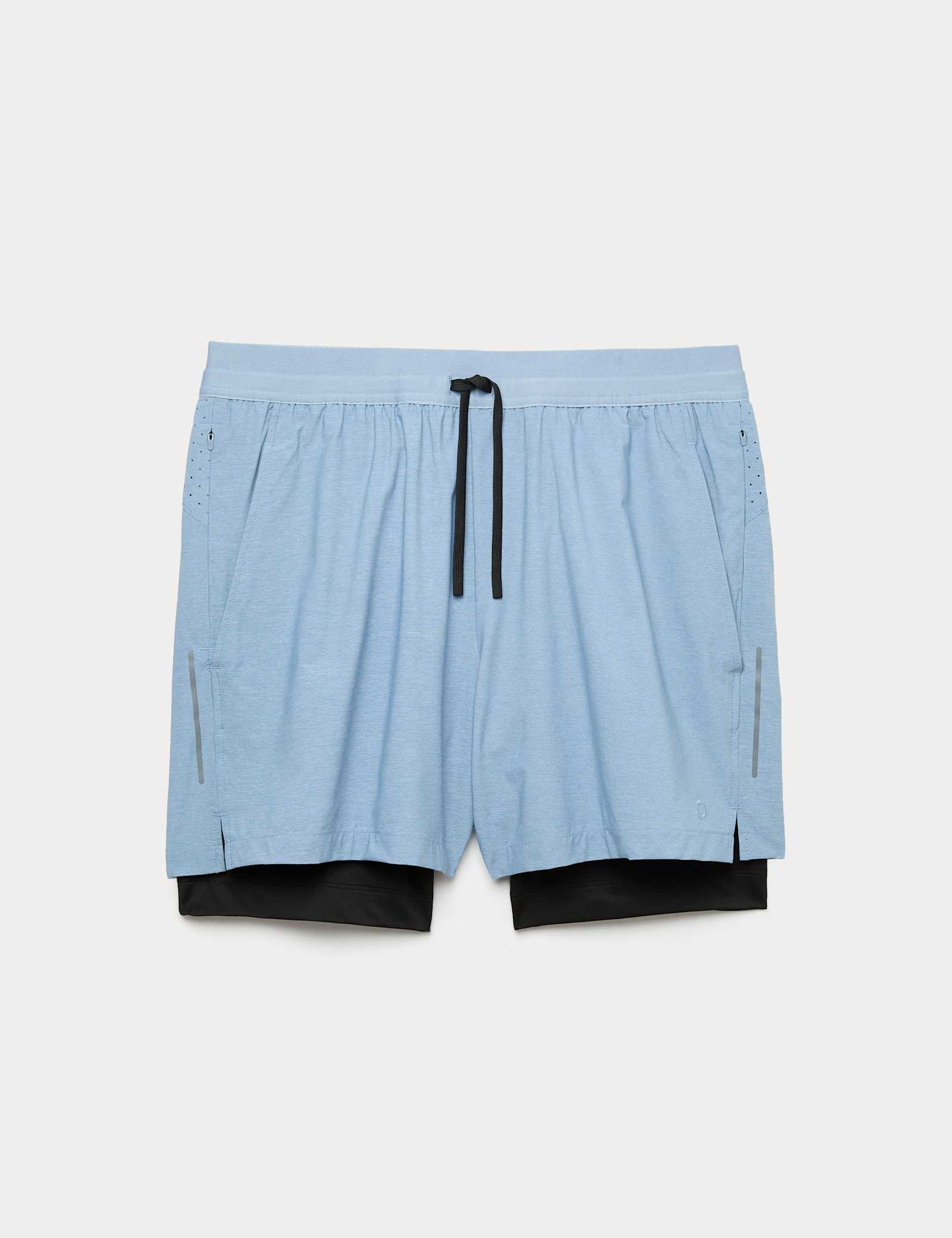 Double Layered 5 inch Sports Shorts - image 3