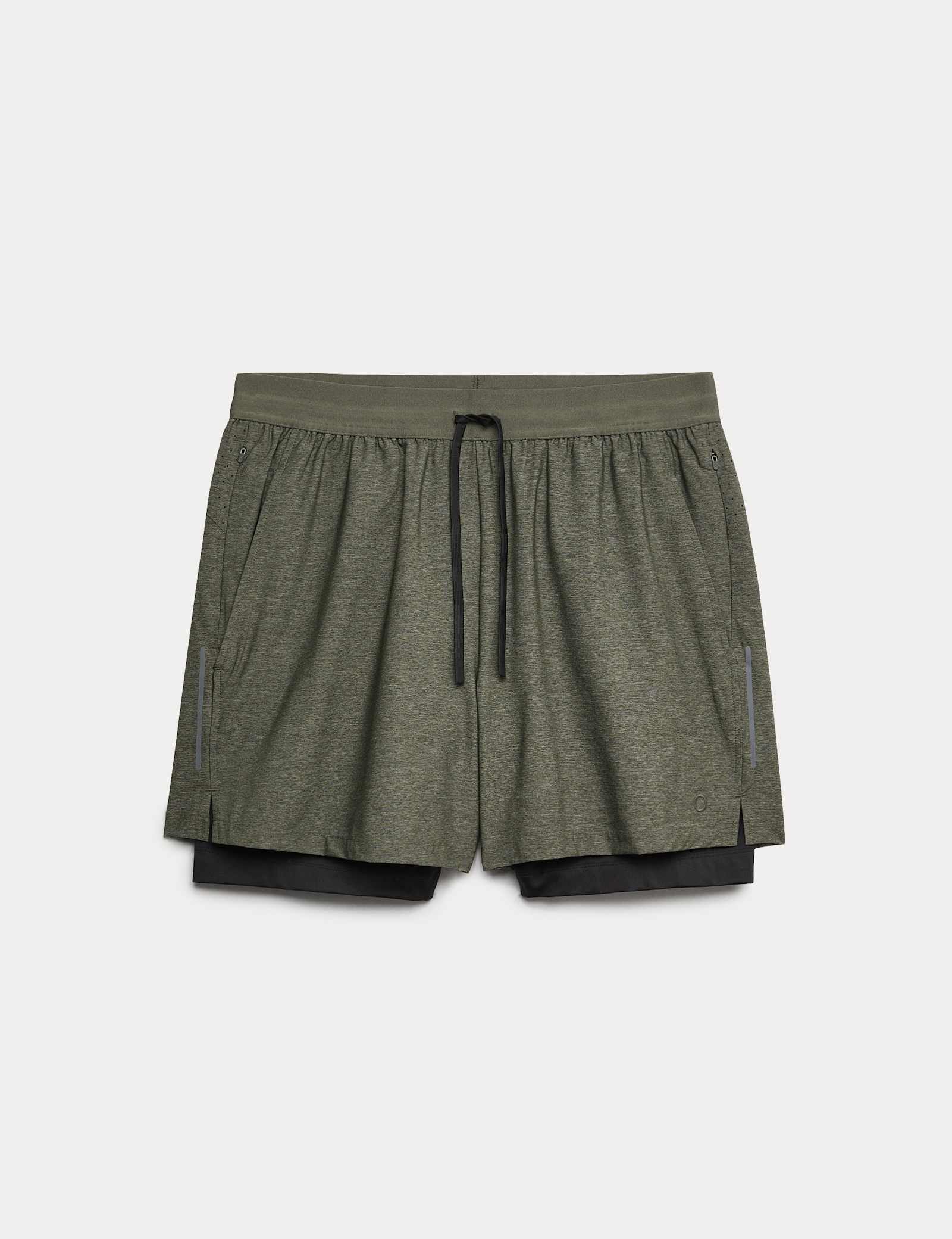Double Layered 5 inch Sports Shorts - image 4