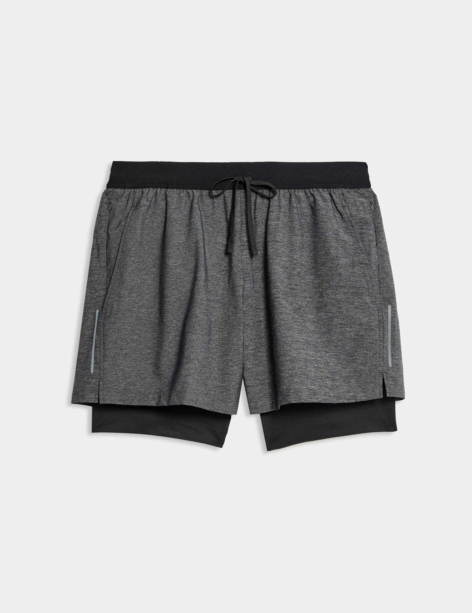 Double Layered 5 inch Sports Shorts - image 1