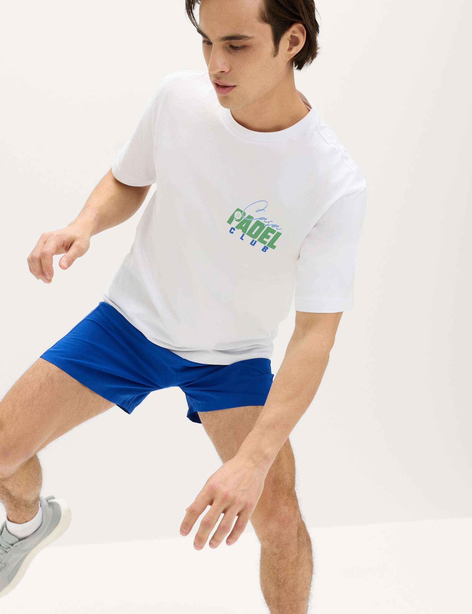 Pure Cotton Padel Graphic Crew Neck T-Shirt - image 4