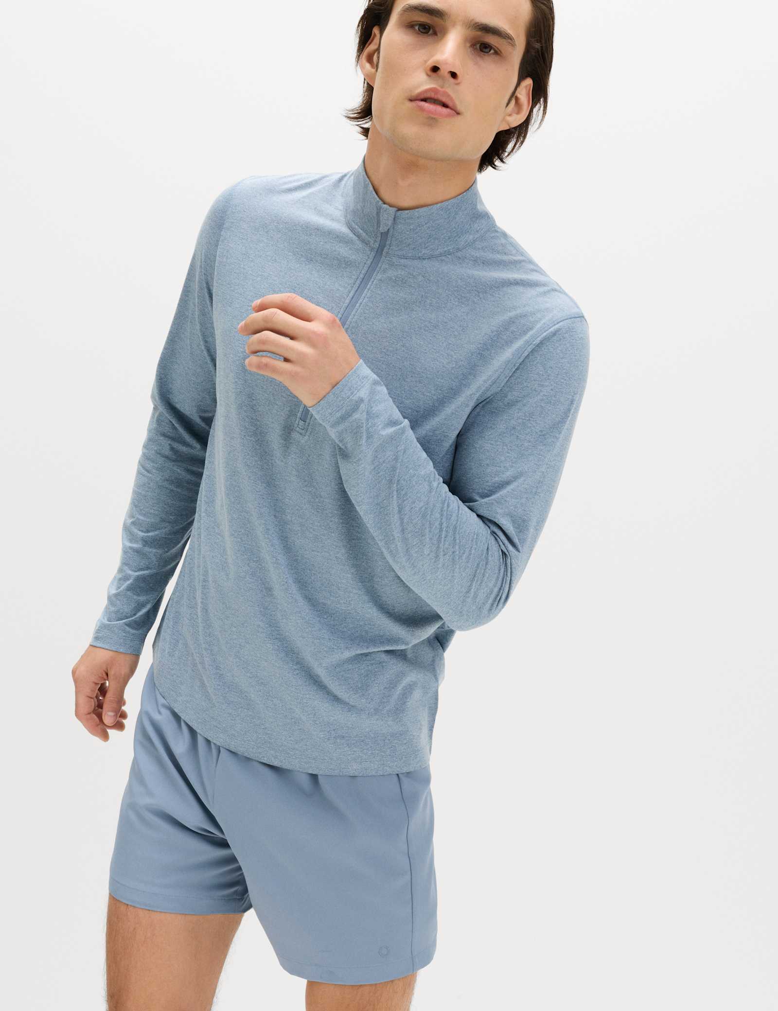 Supersoft Funnel Neck Half Zip Top - image 4