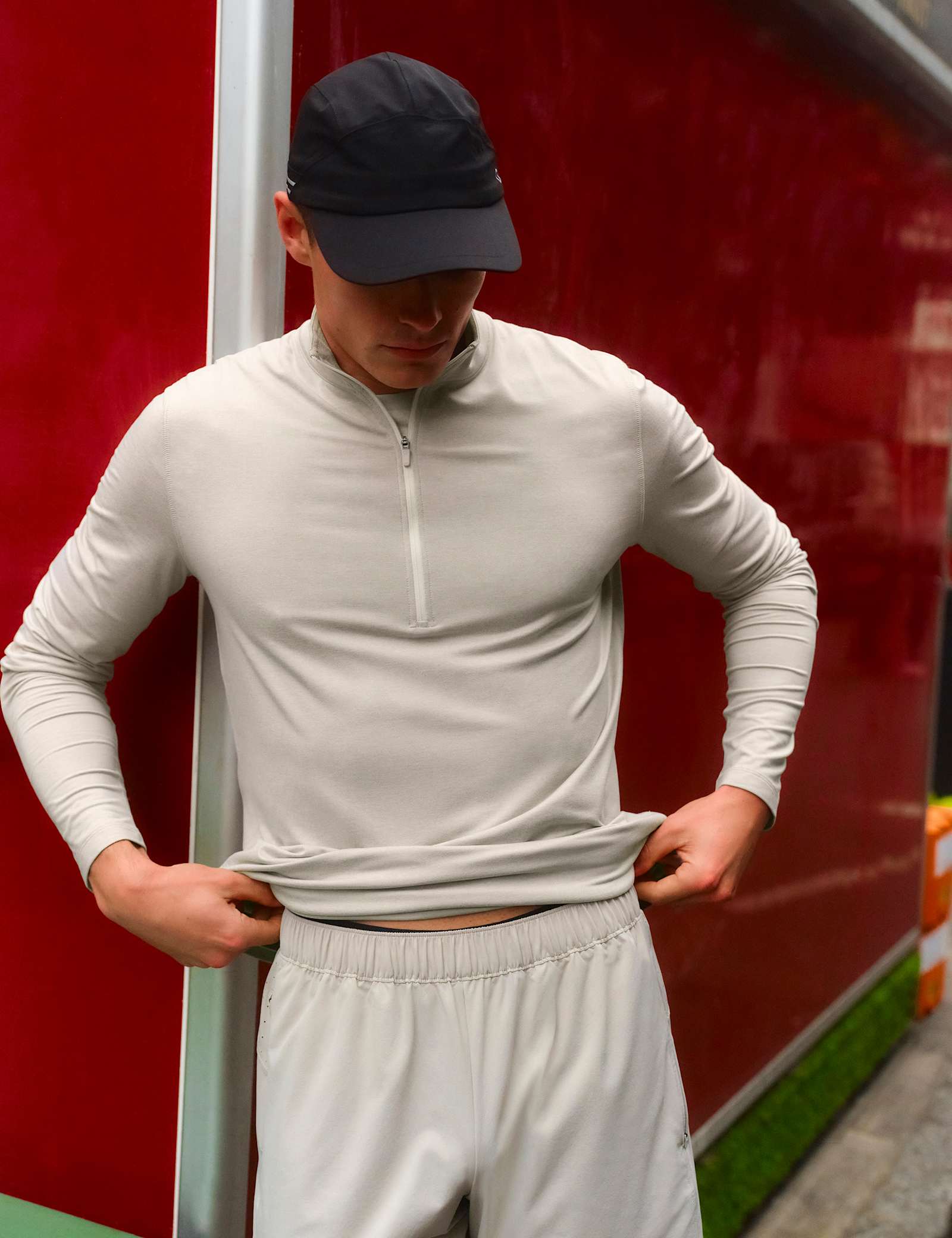Supersoft Funnel Neck Half Zip Top - image 3